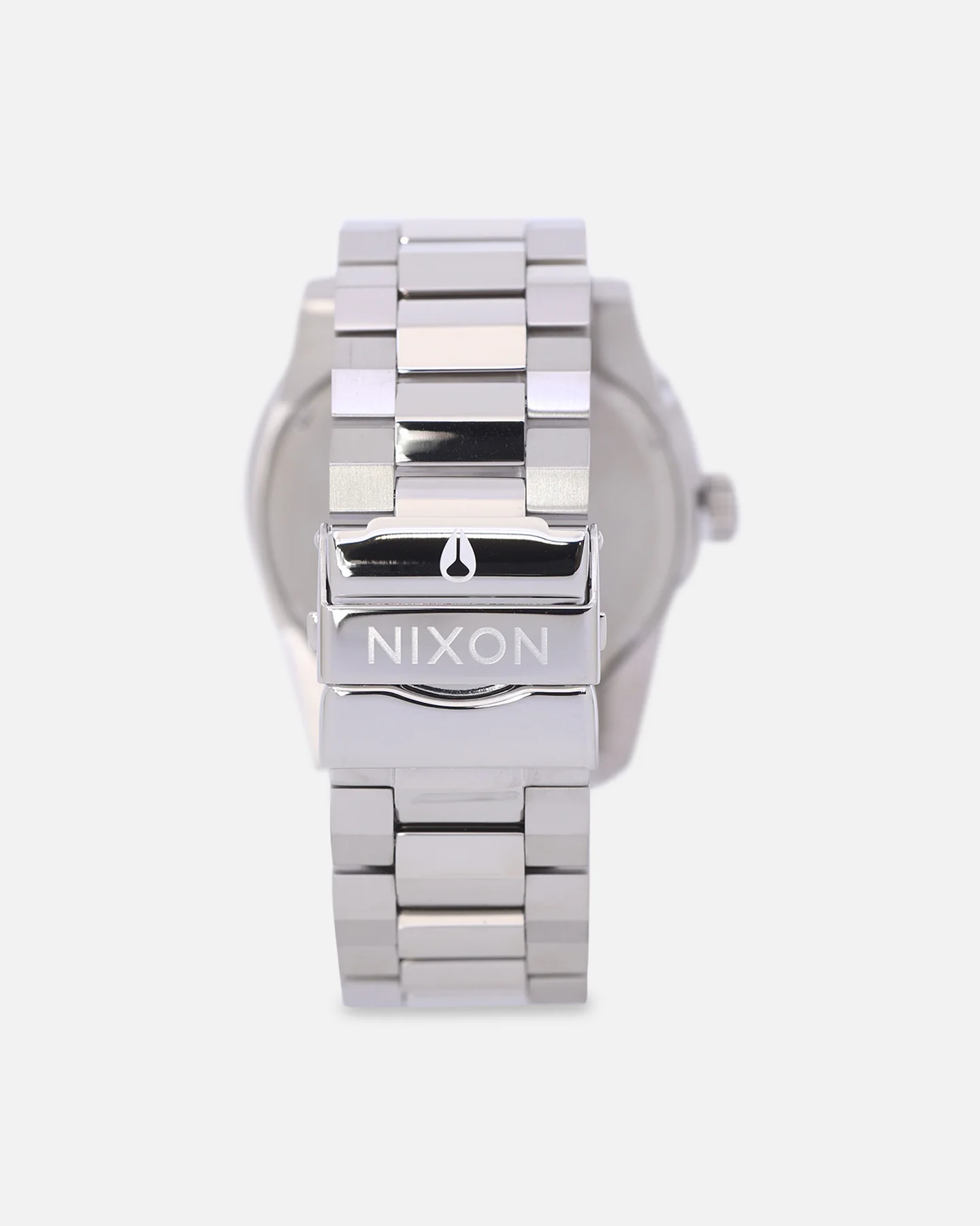 Nixon Corporal Stainless Steel Watch Silver/Coral - Image 4