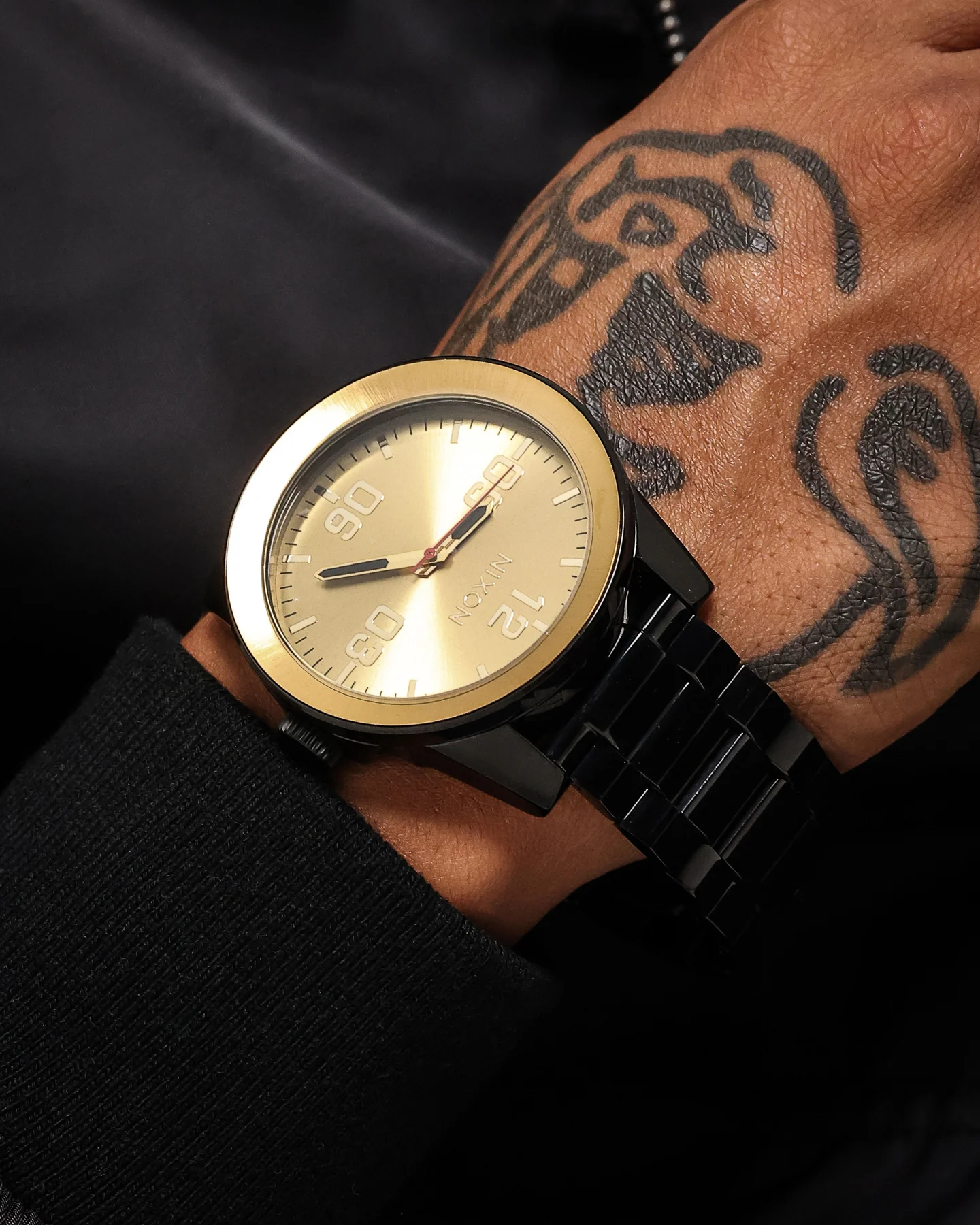 Nixon Corporal SS Black/Gold - Image 3