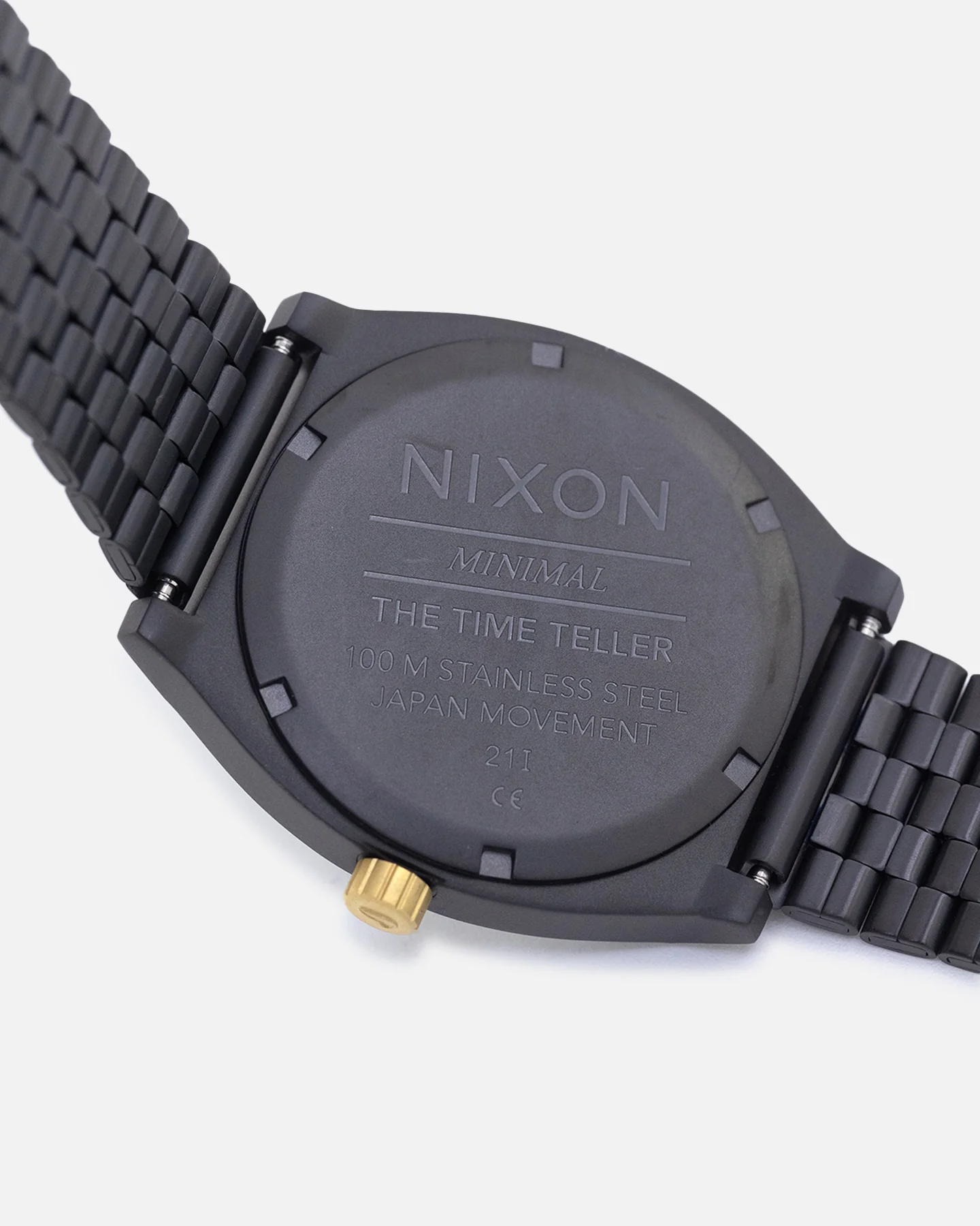 Nixon Time Teller Matte Black/Gold - Image 8