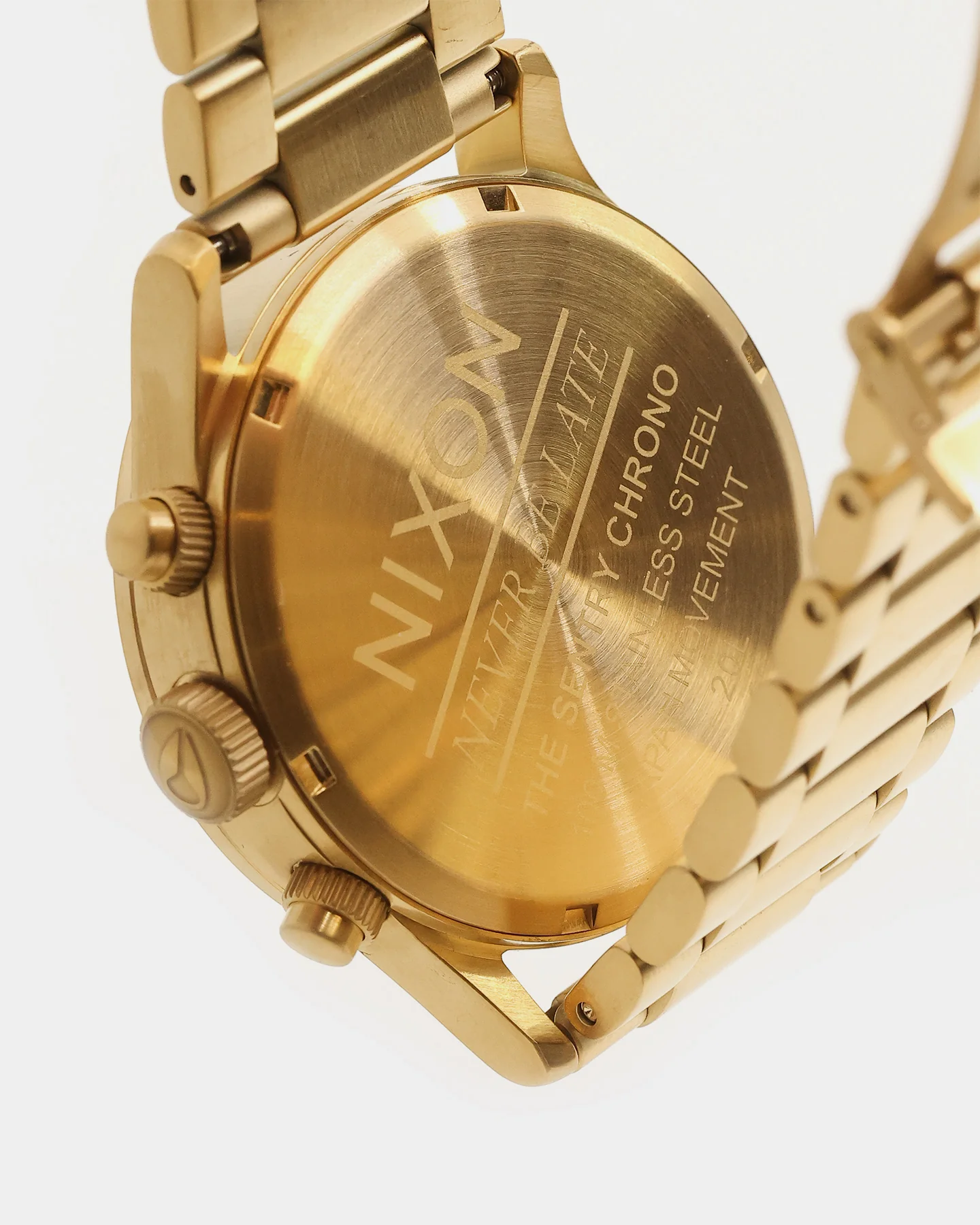 Nixon Sentry Chrono Watch Gold - Image 6