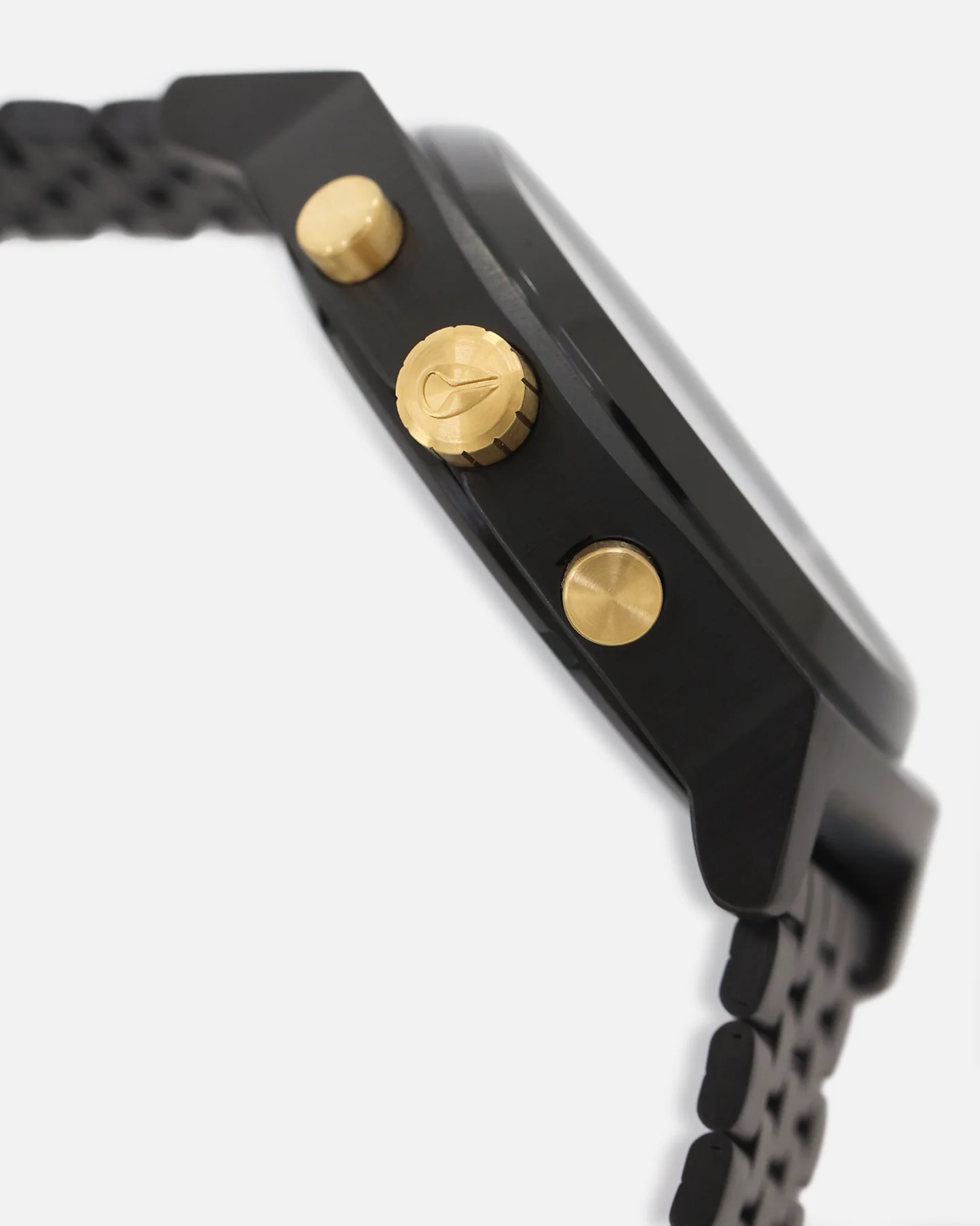 Nixon Time Teller Chrono Watch Black/Gold - Image 4