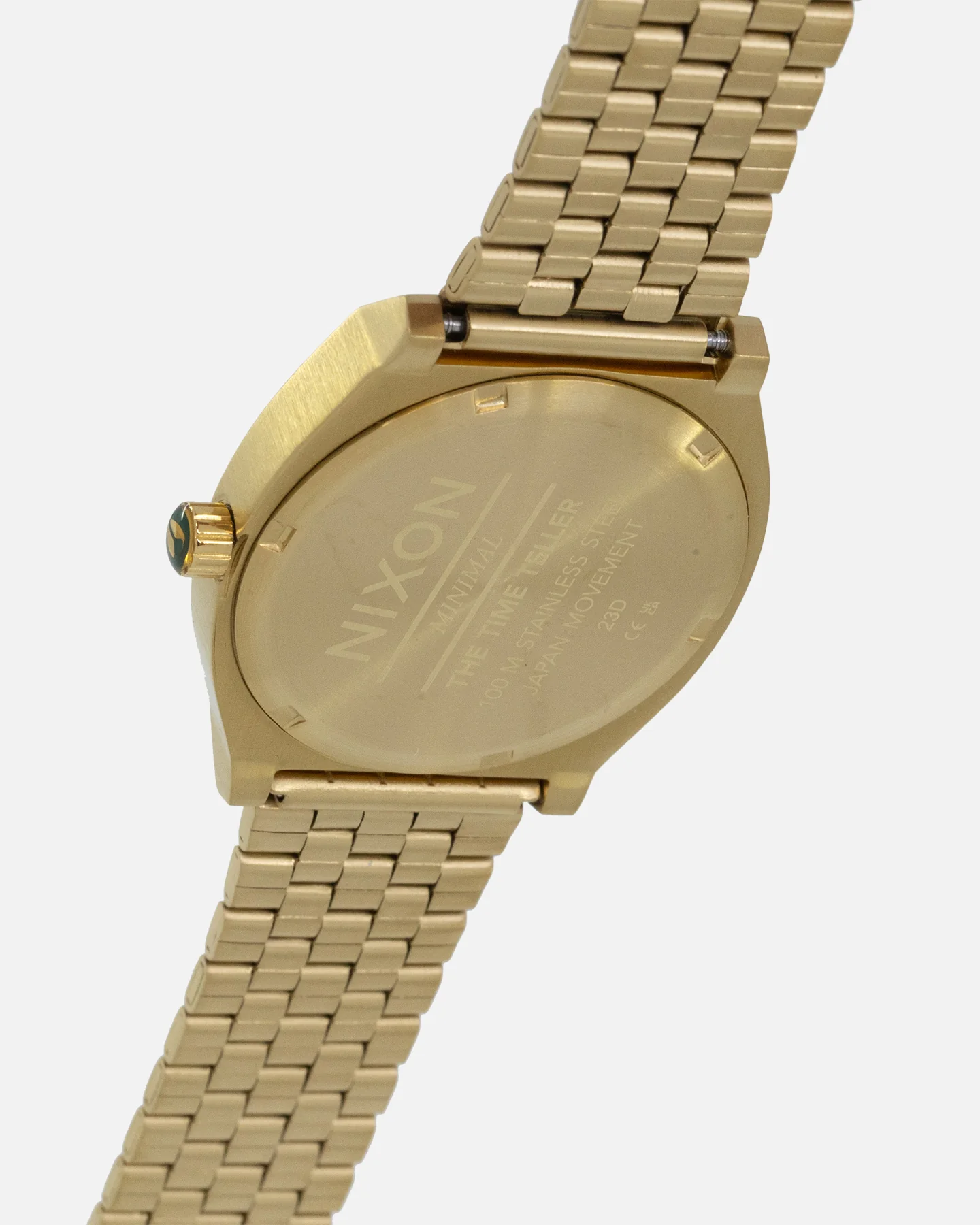 Nixon Time Teller Watch Gold/Green Sunray - Image 5