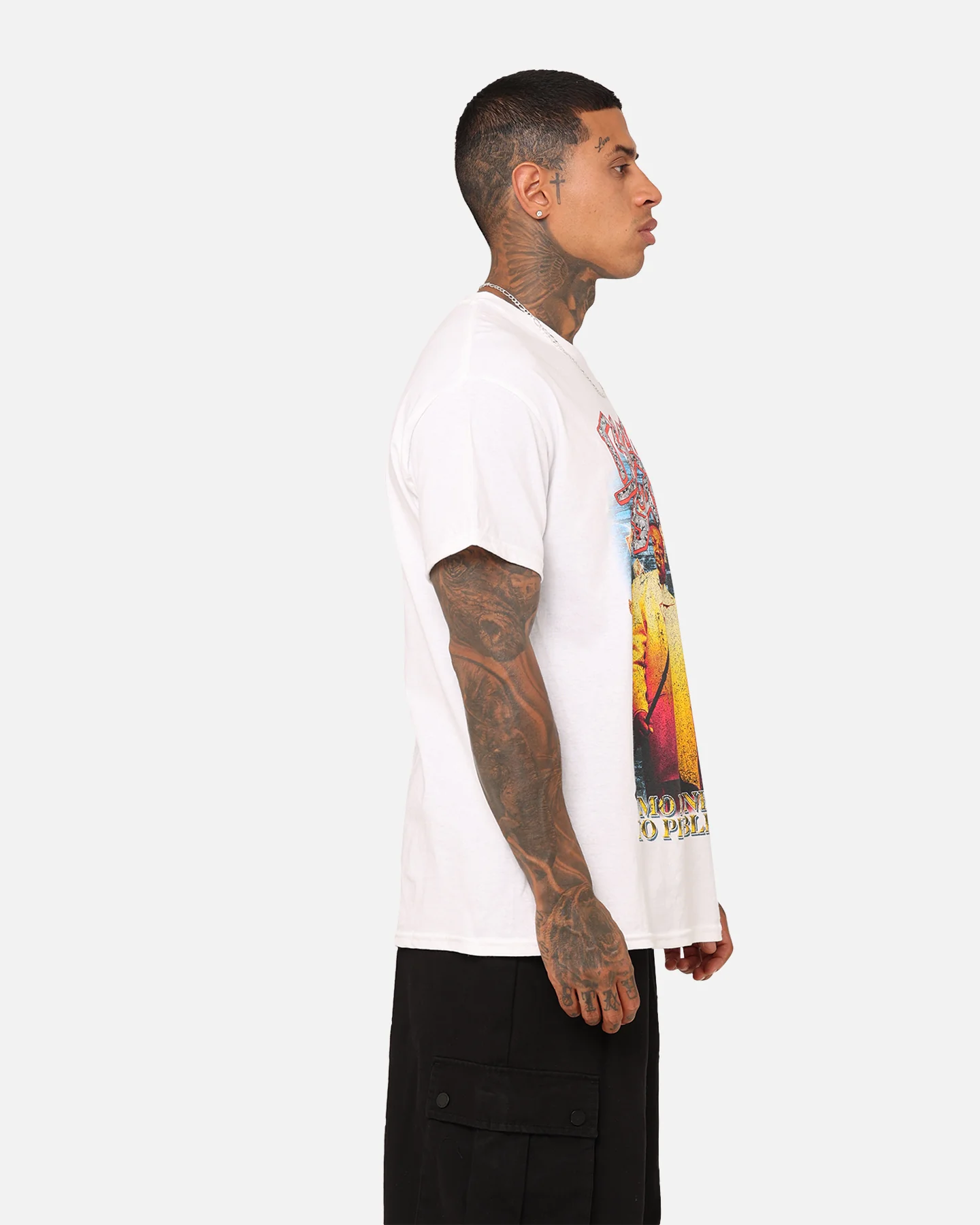 Notorious B.I.G Mo Money Bills T-Shirt White - Image 5