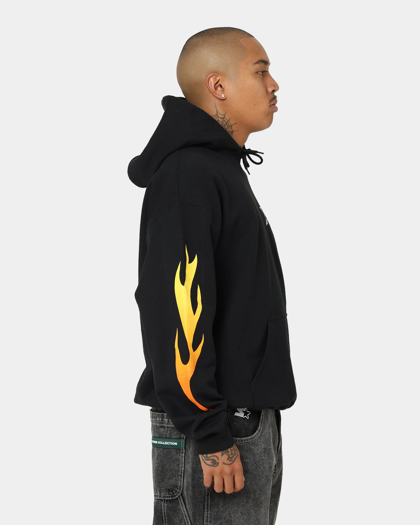 NSYNC Flame Photo Hoodie Black - Image 6