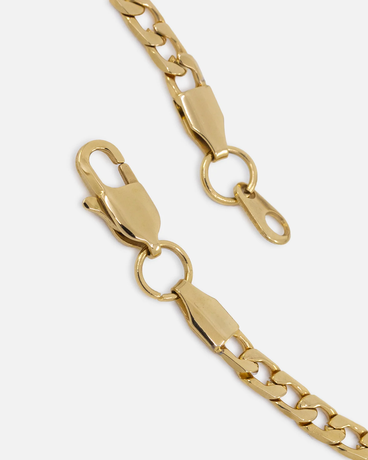 NXS 4.3mm Smooth Cut Cuban Chain Gold - Image 7