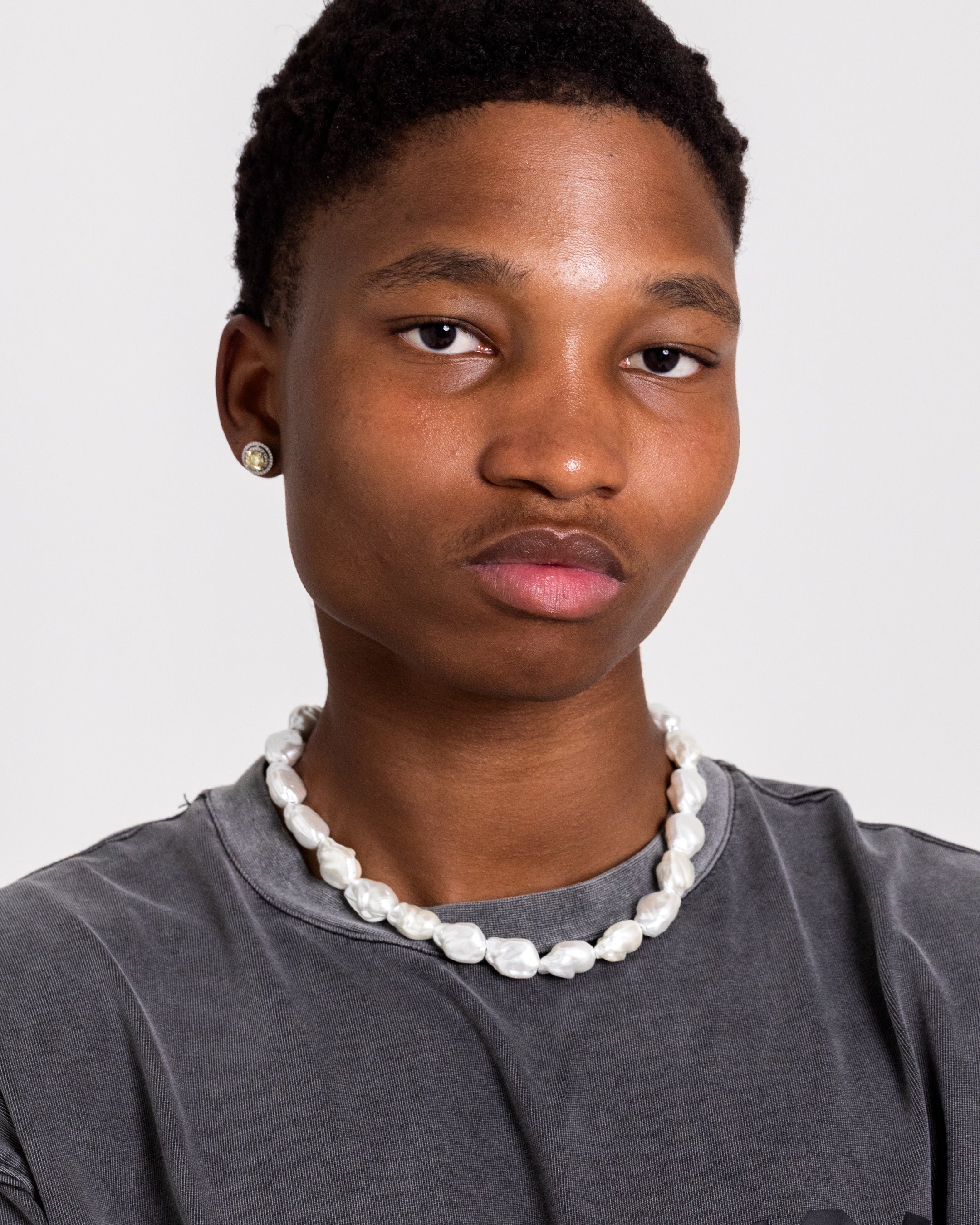 NXS Earthly Pearl Necklace Pearl - Image 4