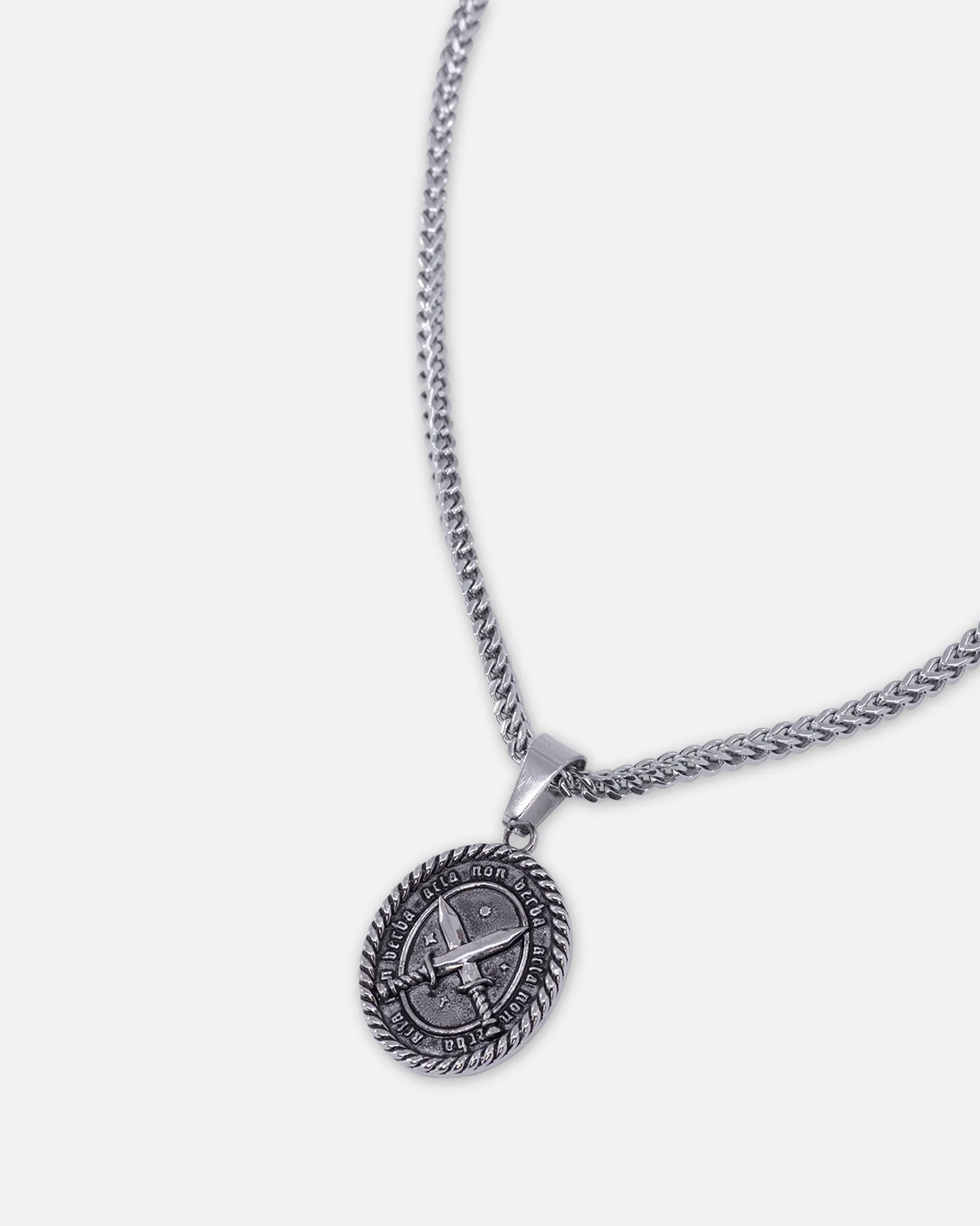 NXS The Guard Necklace White Gold - Image 3