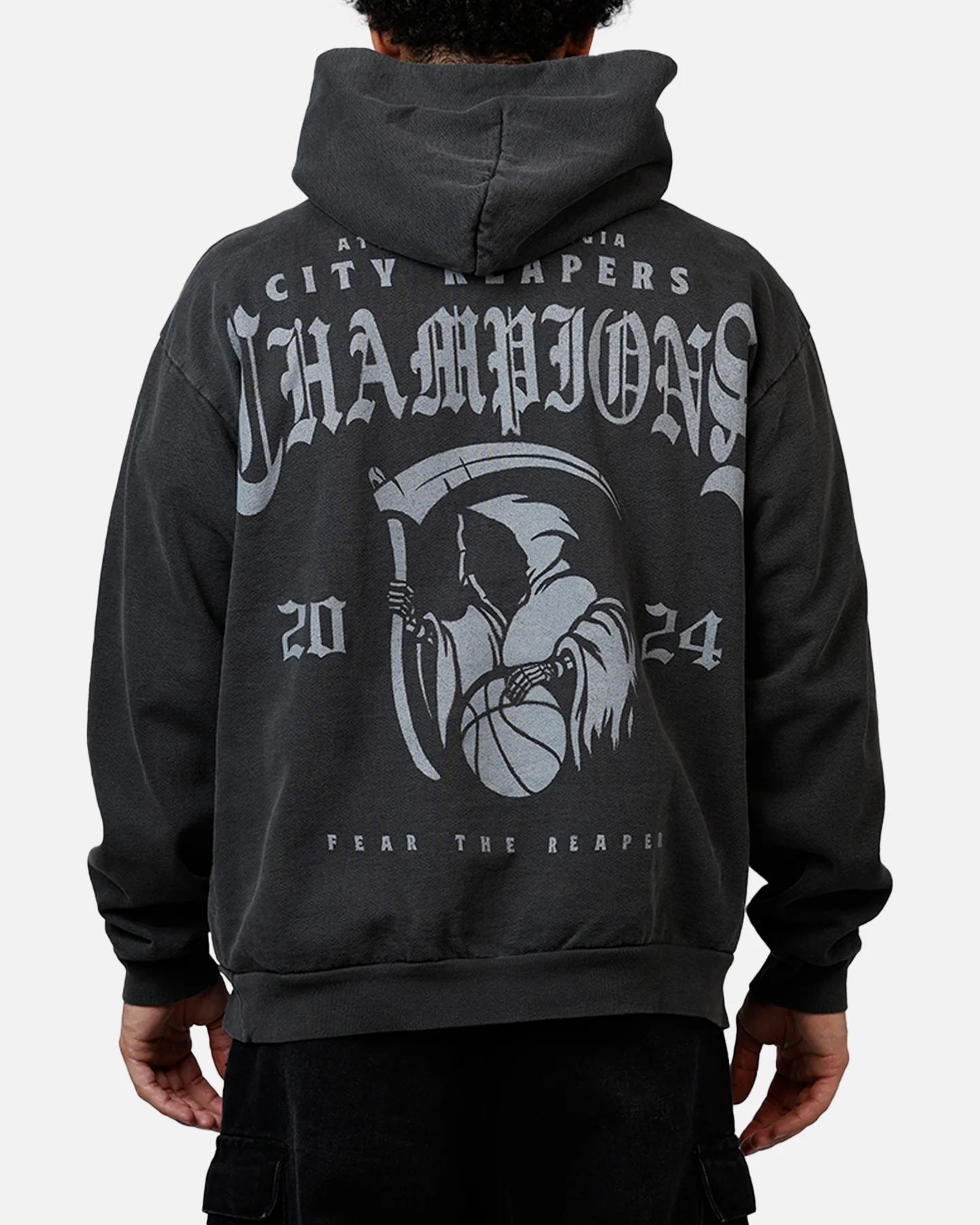 Overtime Champions Hoodie Vintage Black - Image 2