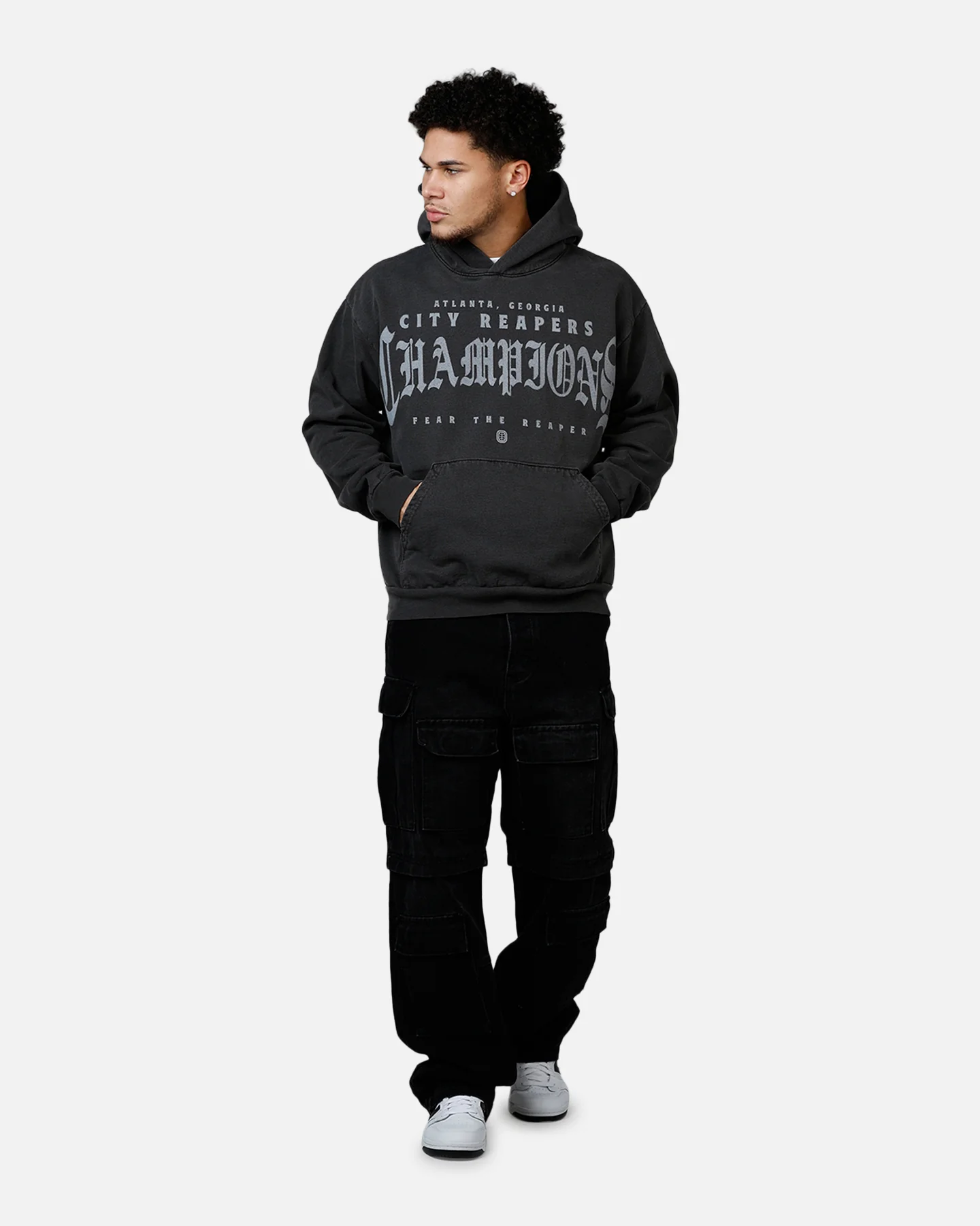Overtime Champions Hoodie Vintage Black - Image 3