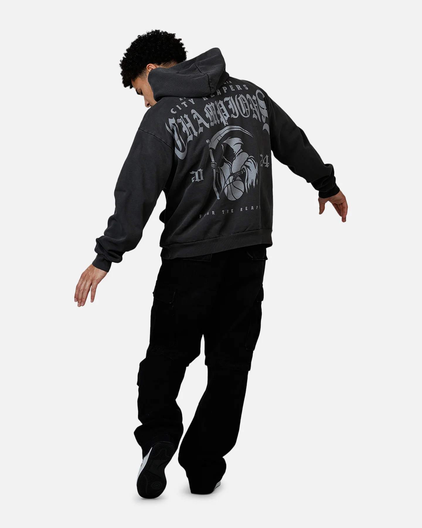 Overtime Champions Hoodie Vintage Black - Image 6