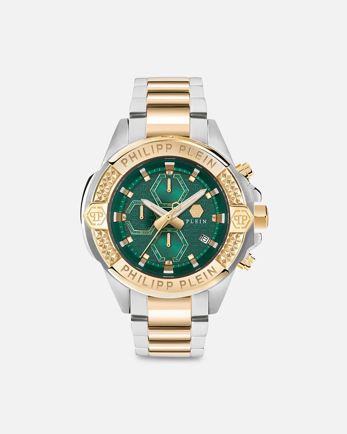 Philipp Plein The Skull Chrono Watch Gold