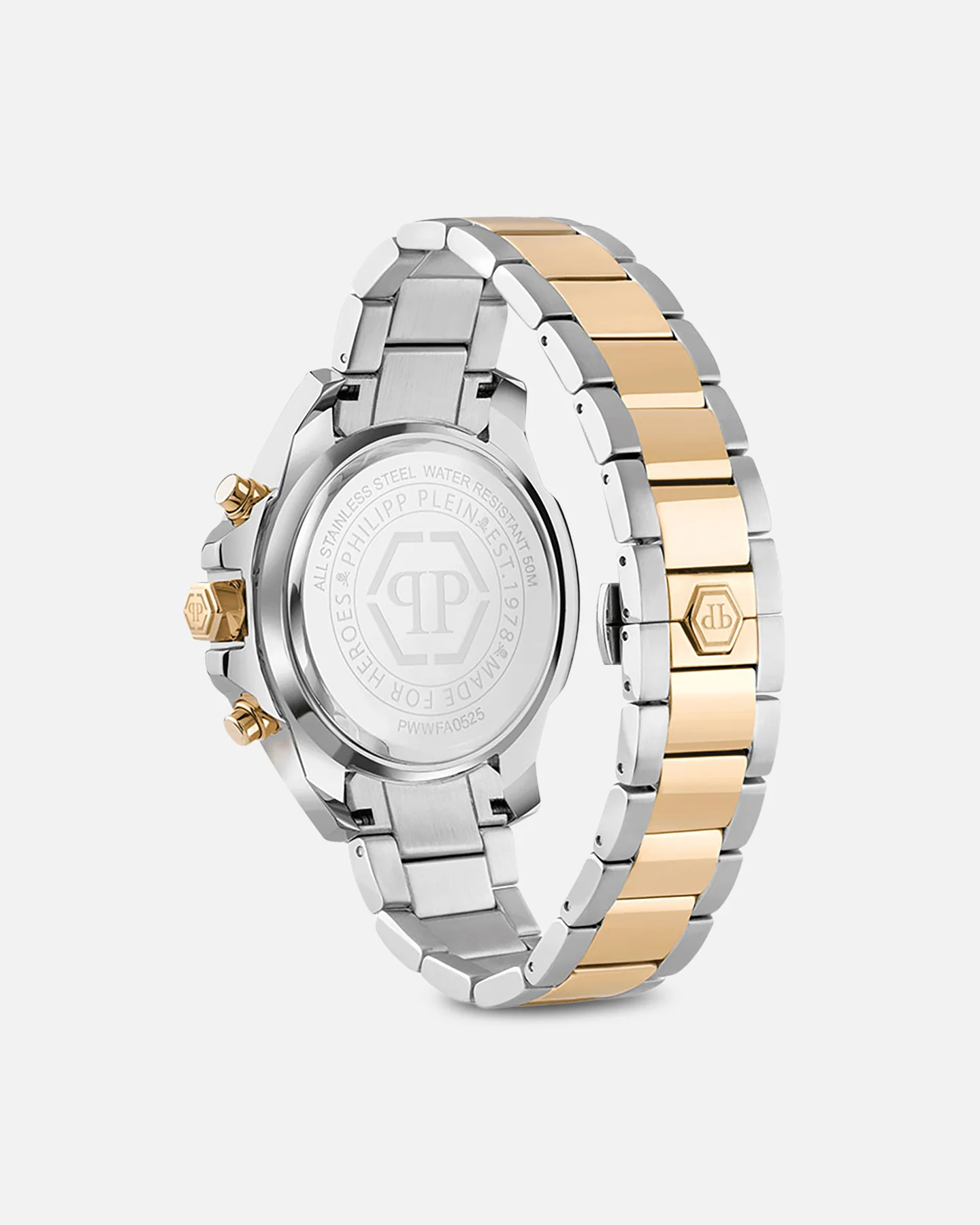 Philipp Plein The Skull Chrono Watch Gold - Image 3