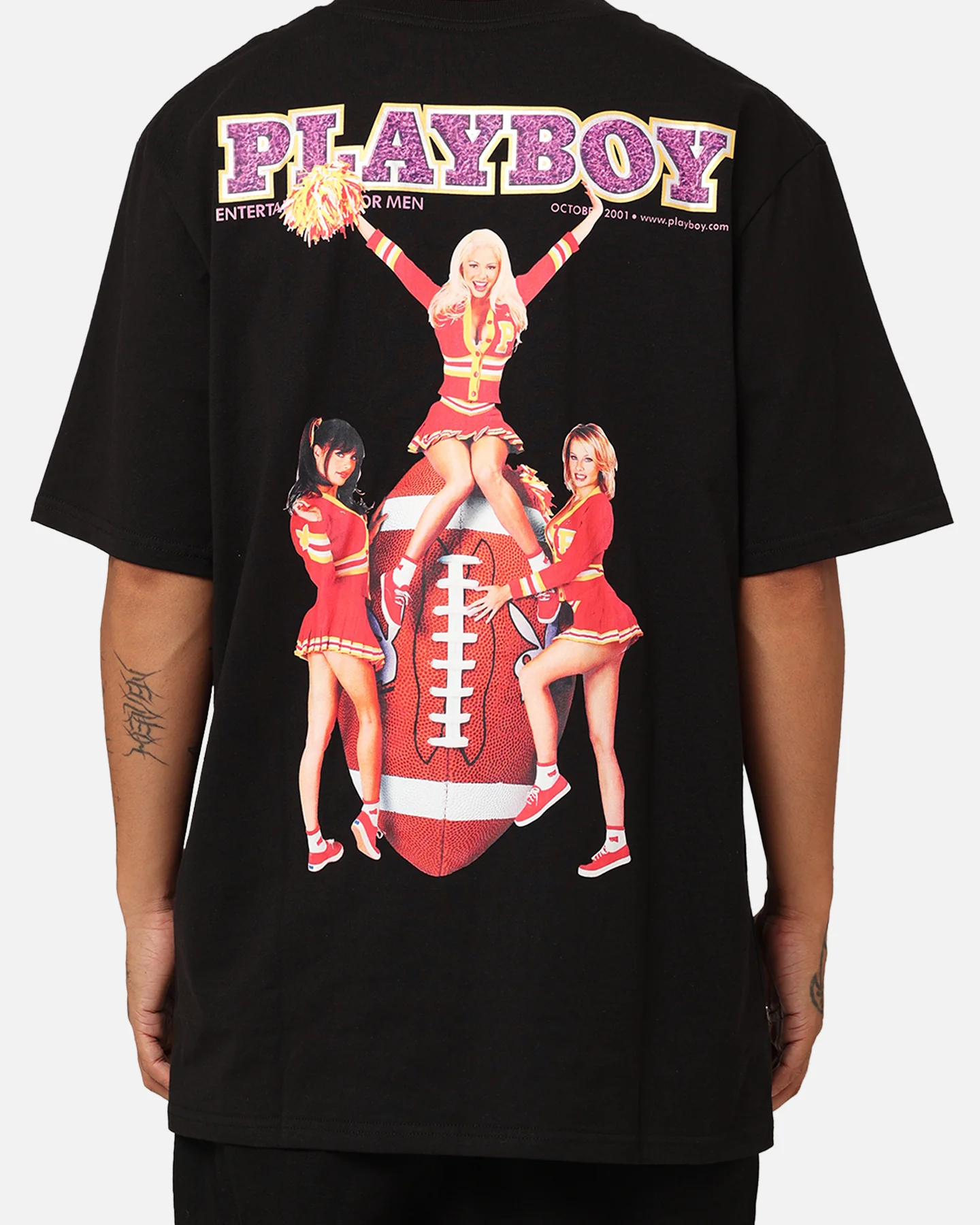 Playboy Playboy Covers T-Shirt Black - Image 5