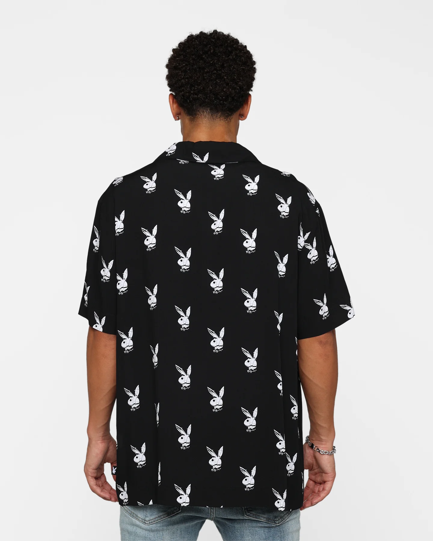 Playboy by Culture Kings Chrome Party Shirt Black - Image 4