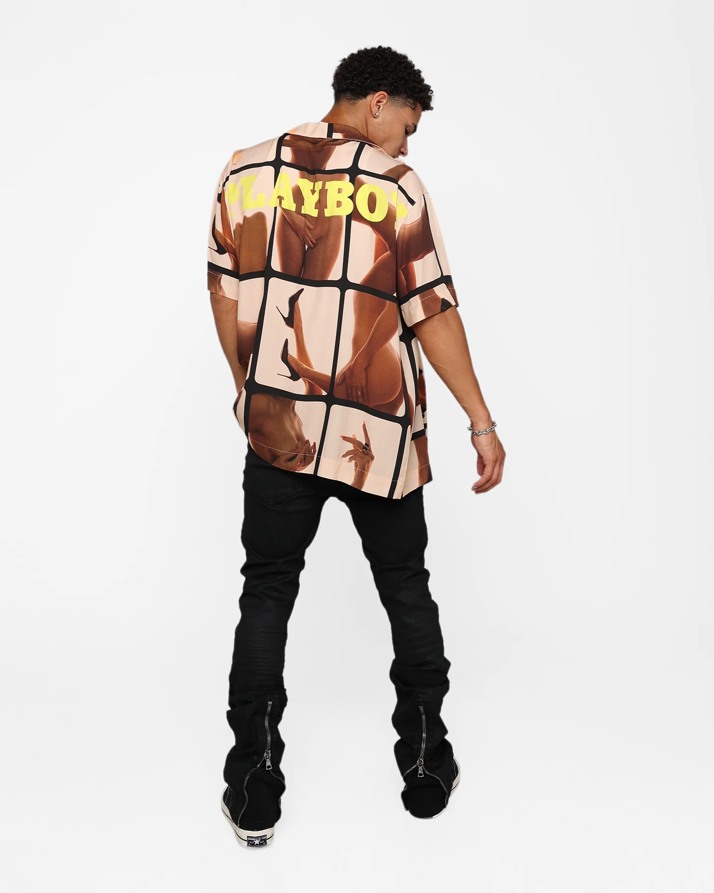 Playboy by Culture Kings Frames Party Shirt Multi - Image 3