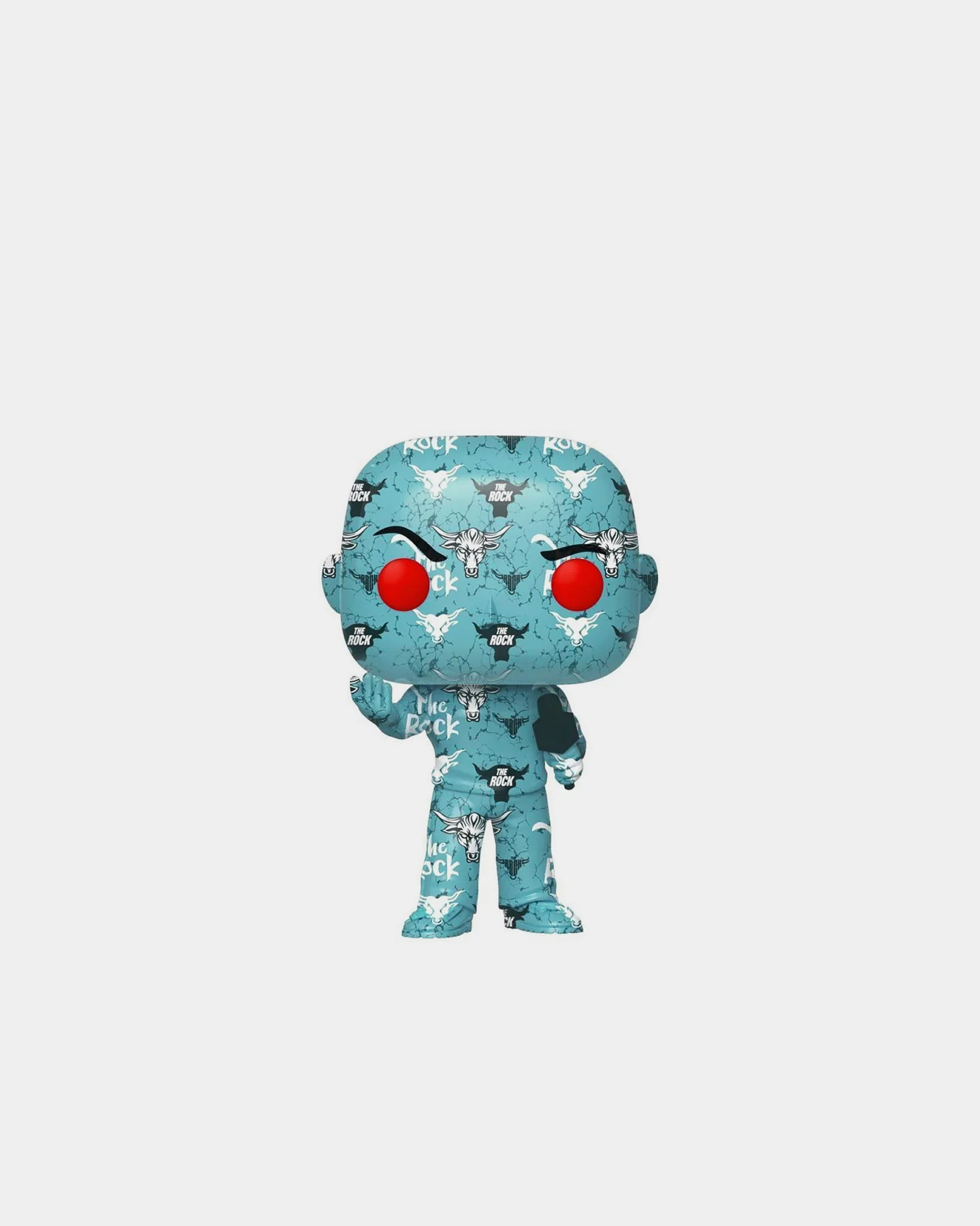 POP! Vinyl #44 WWE: The Rock (Artist Series) Figure Multi-coloured - Image 3