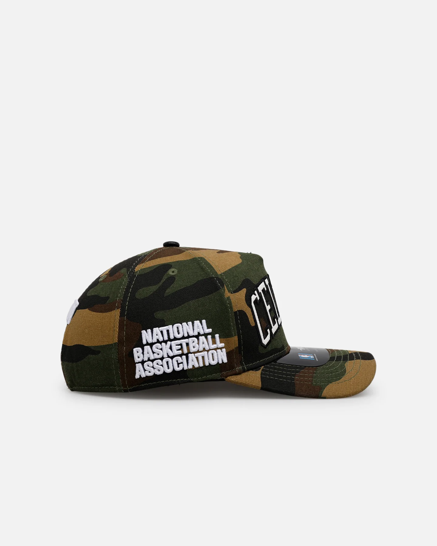 Pro Standard Boston Celtics 'Woodland Camo' Pro Pinch Snapback Camo - Image 3