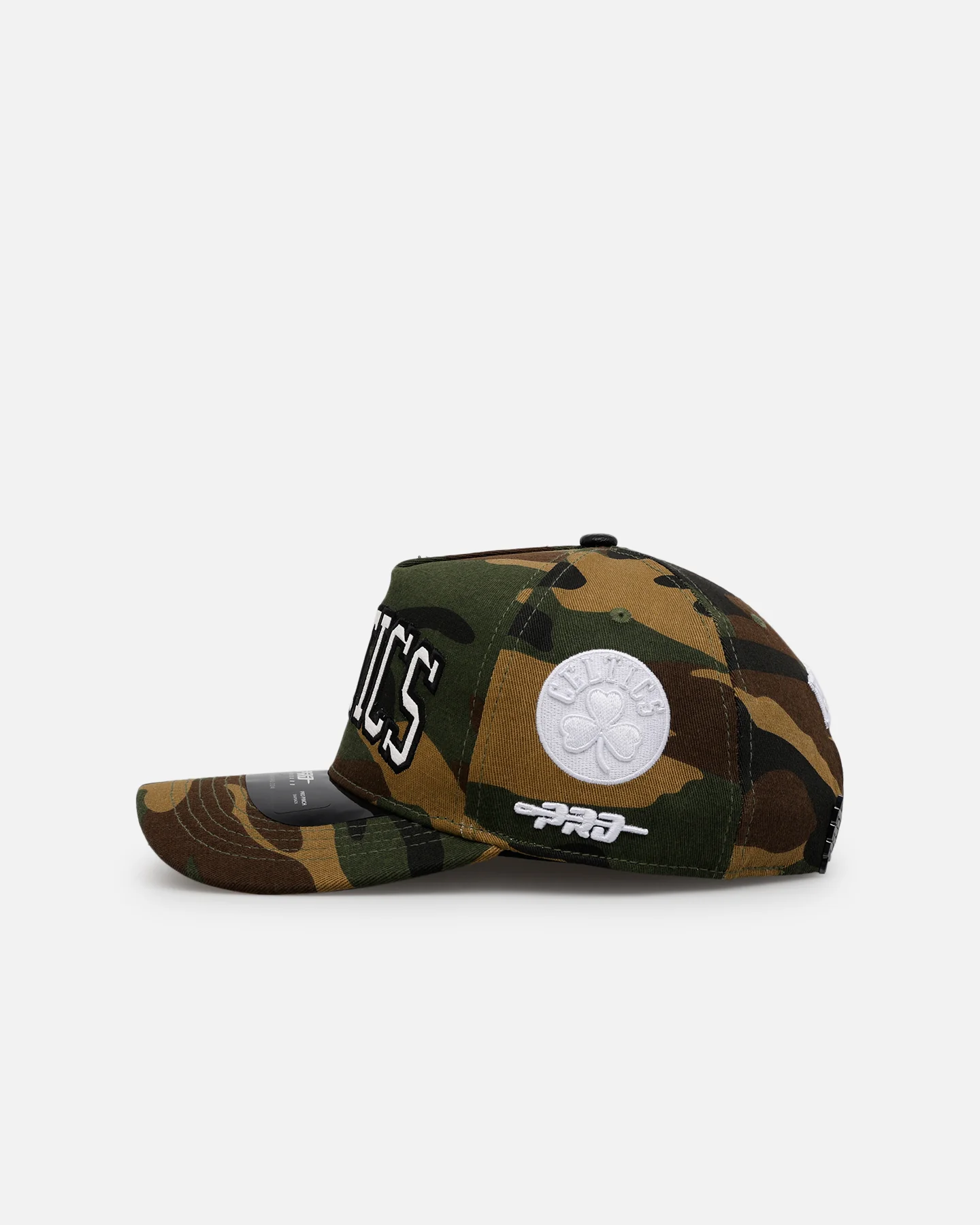 Pro Standard Boston Celtics 'Woodland Camo' Pro Pinch Snapback Camo - Image 4