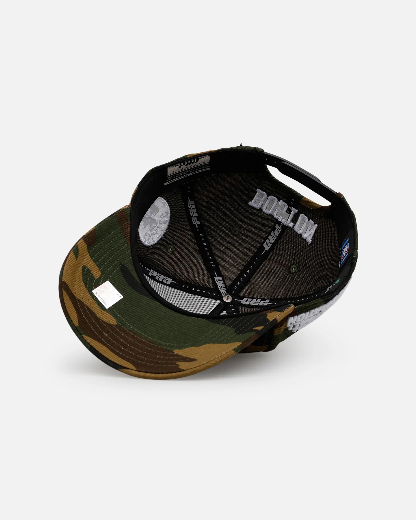 Pro Standard Boston Celtics 'Woodland Camo' Pro Pinch Snapback Camo - Image 6
