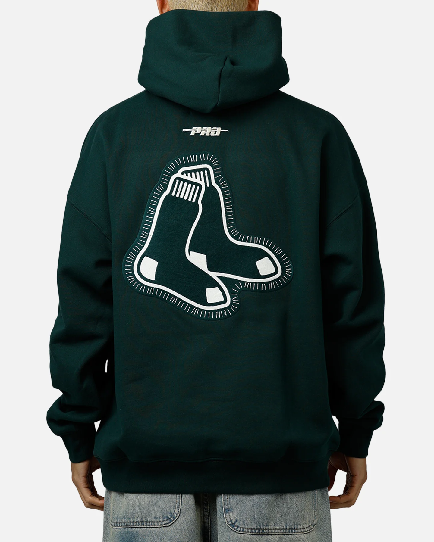 Pro Standard Boston Red Sox Tapestry 2.0 Hoodie Dark Green