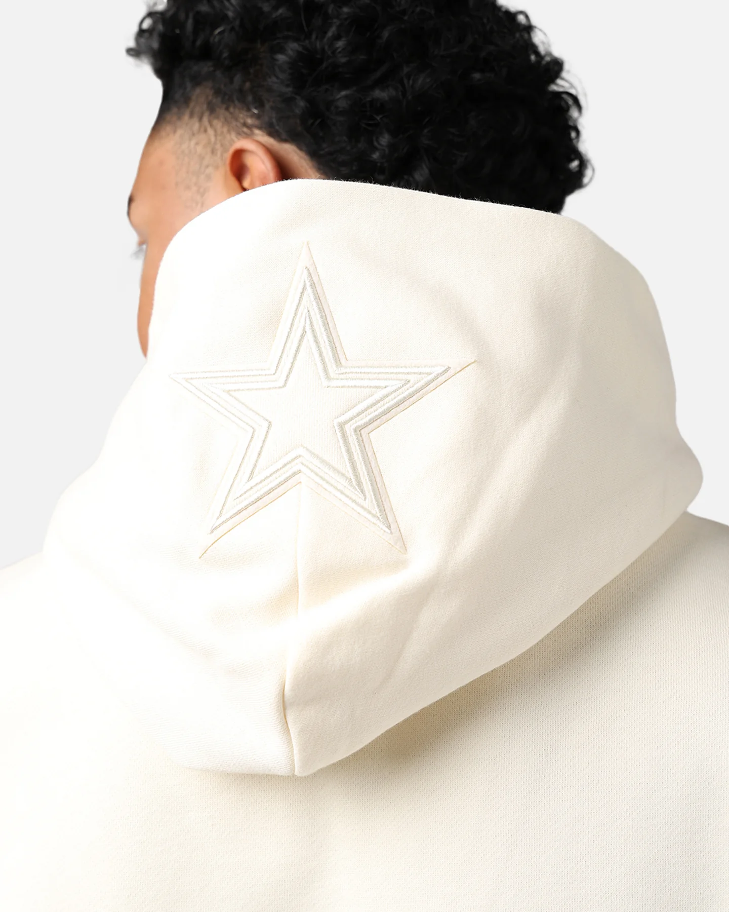Pro Standard Dallas Cowboys Drop Shoulder Hoodie Eggshell - Image 9