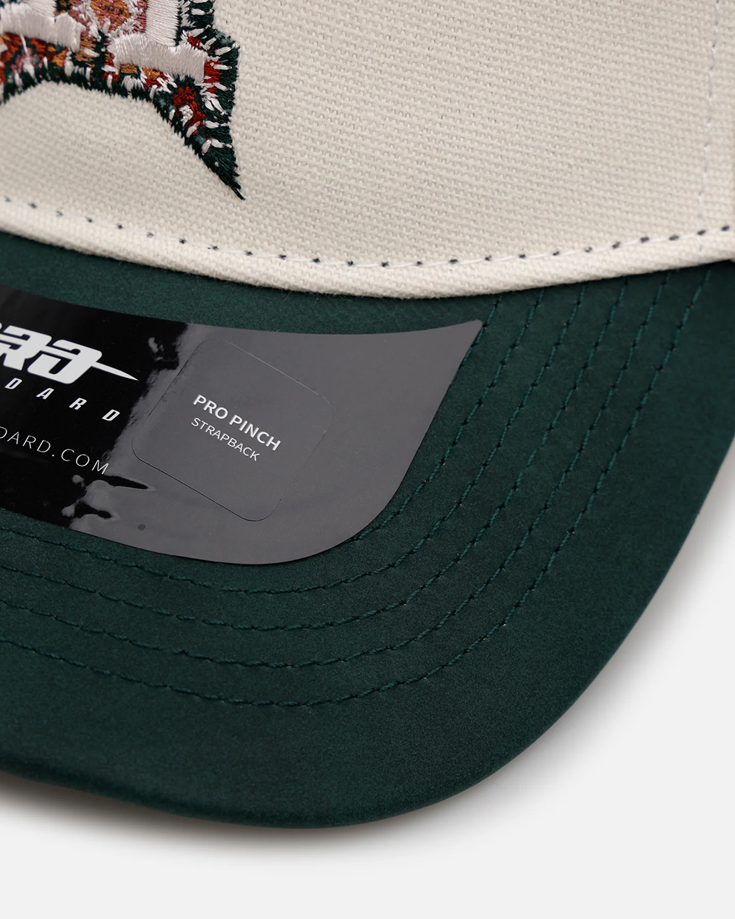 Pro Standard Houston Astros 'Tapestry 2.0' Pinch Front Strapback Dark Green - Image 2