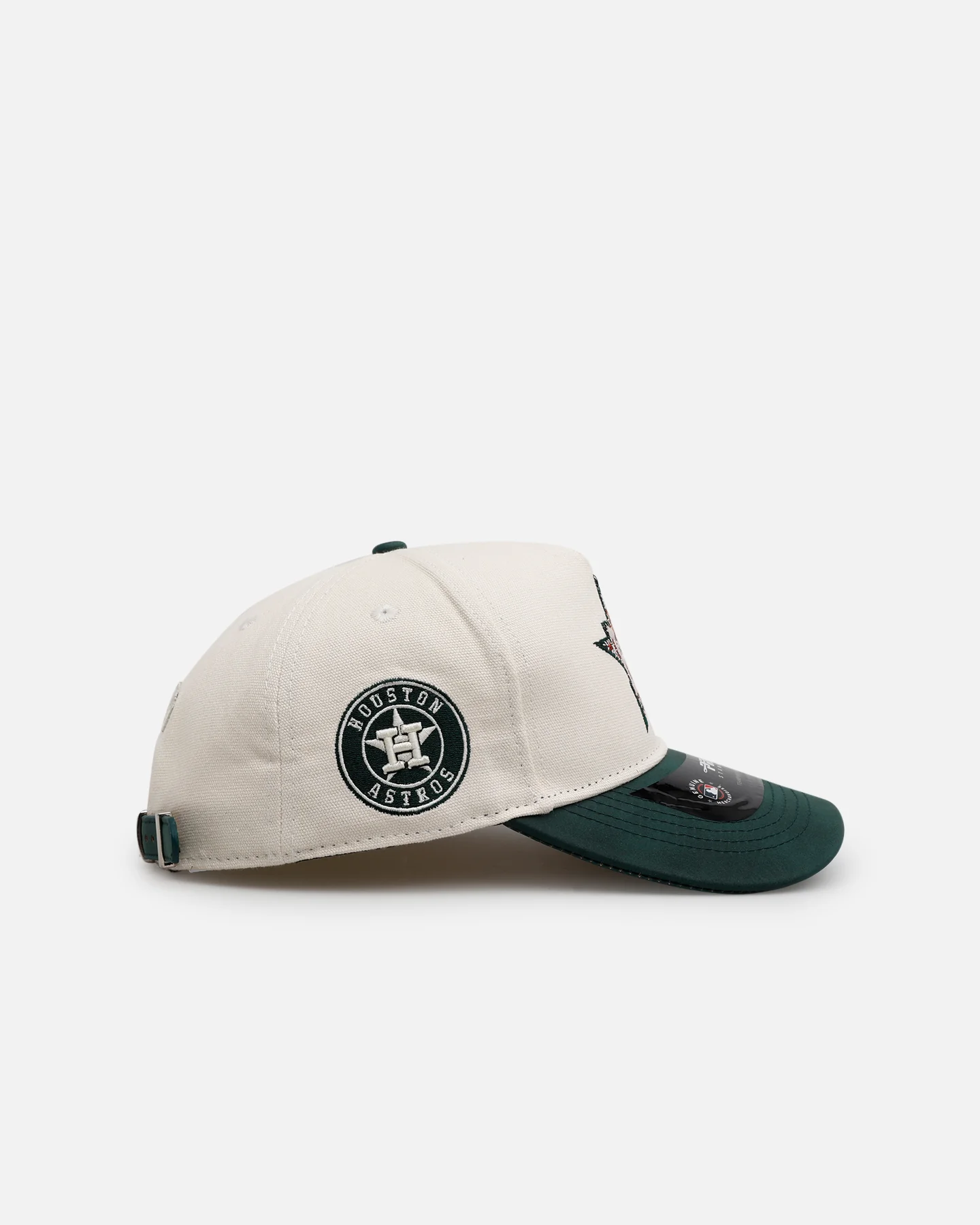 Pro Standard Houston Astros 'Tapestry 2.0' Pinch Front Strapback Dark Green - Image 4