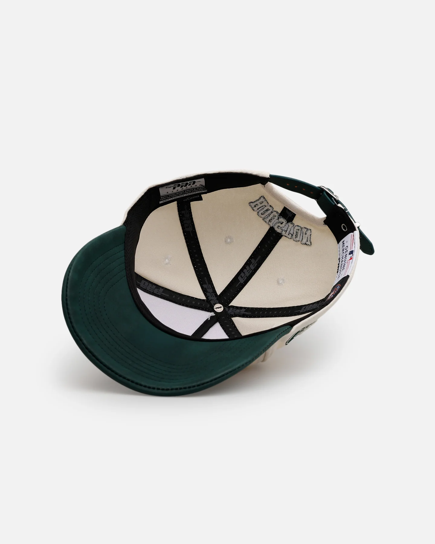 Pro Standard Houston Astros 'Tapestry 2.0' Pinch Front Strapback Dark Green - Image 7