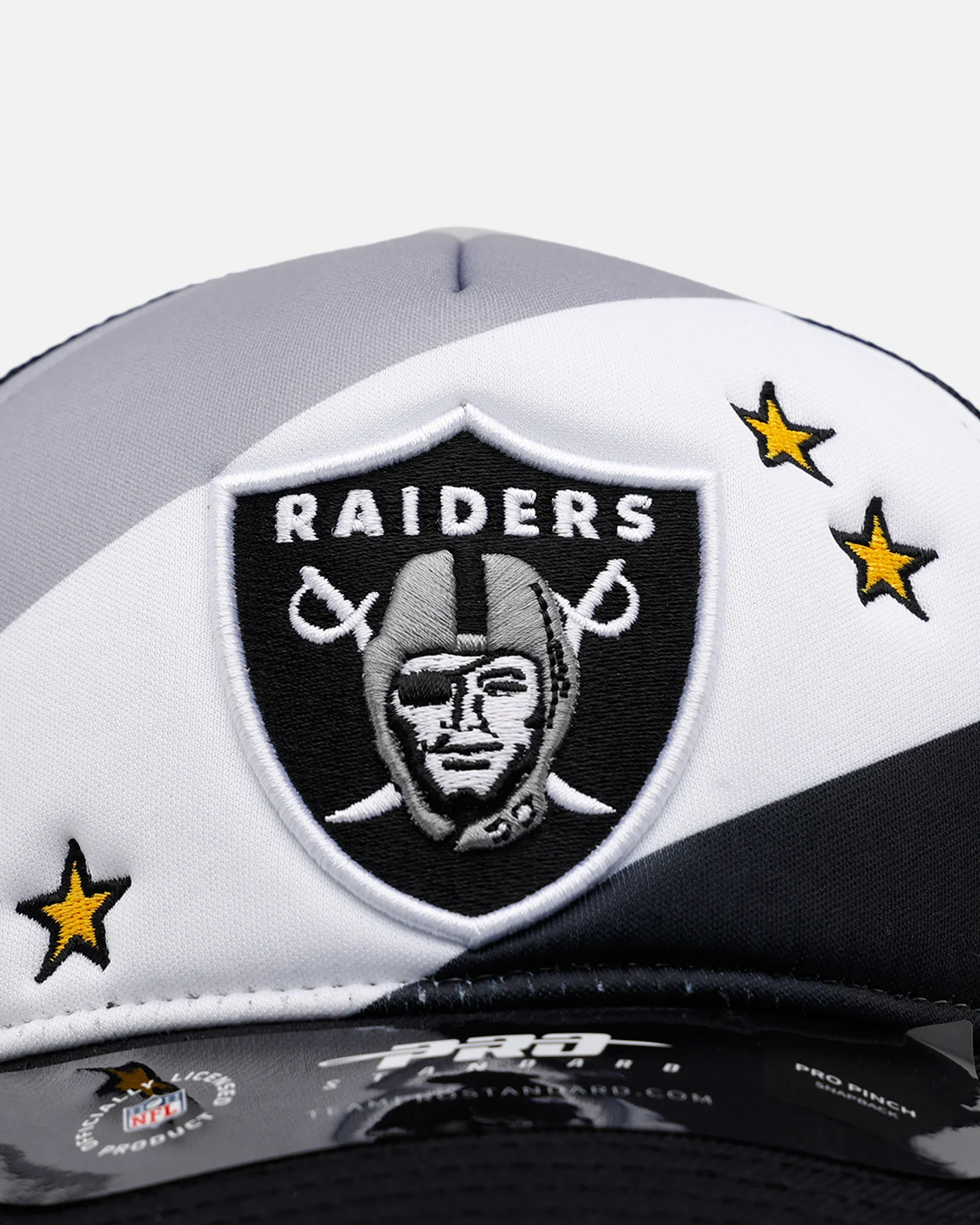 Pro Standard Las Vegas Raiders 'NFL Kickoff' Trucker Snapback Grey - Image 5