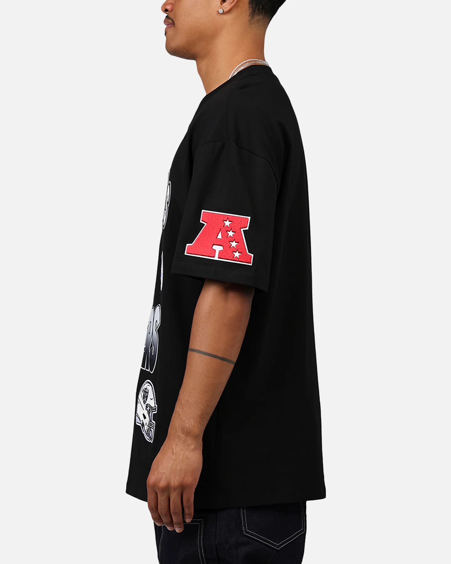 Pro Standard Las Vegas Raiders Turn It Up T-Shirt Black - Image 5