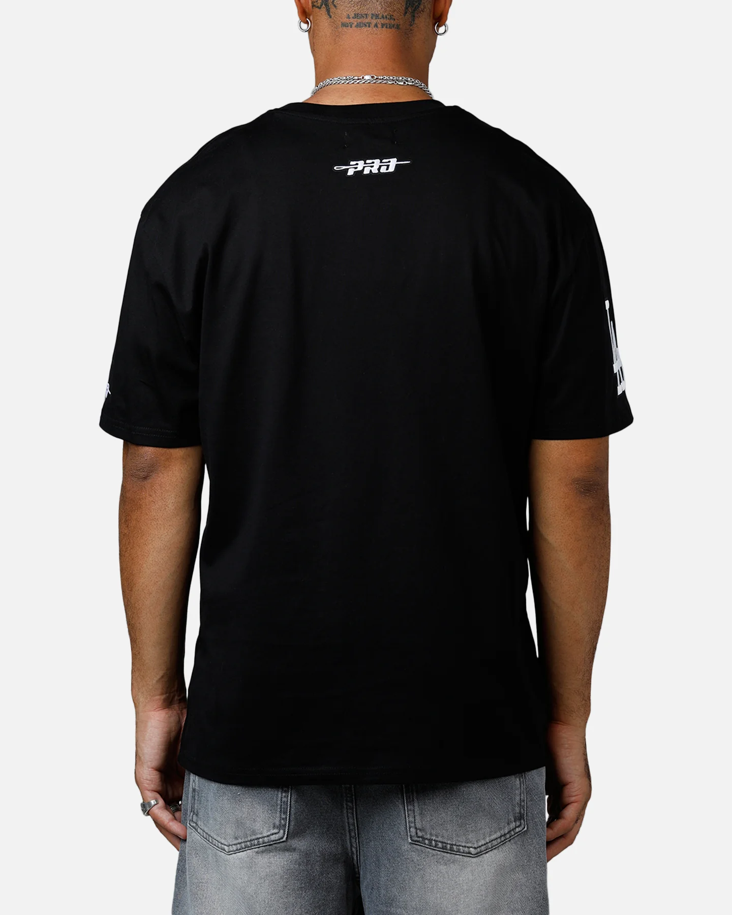 Pro Standard Los Angeles Dodgers Eternal Skull T-Shirt Black/Blue - Image 2
