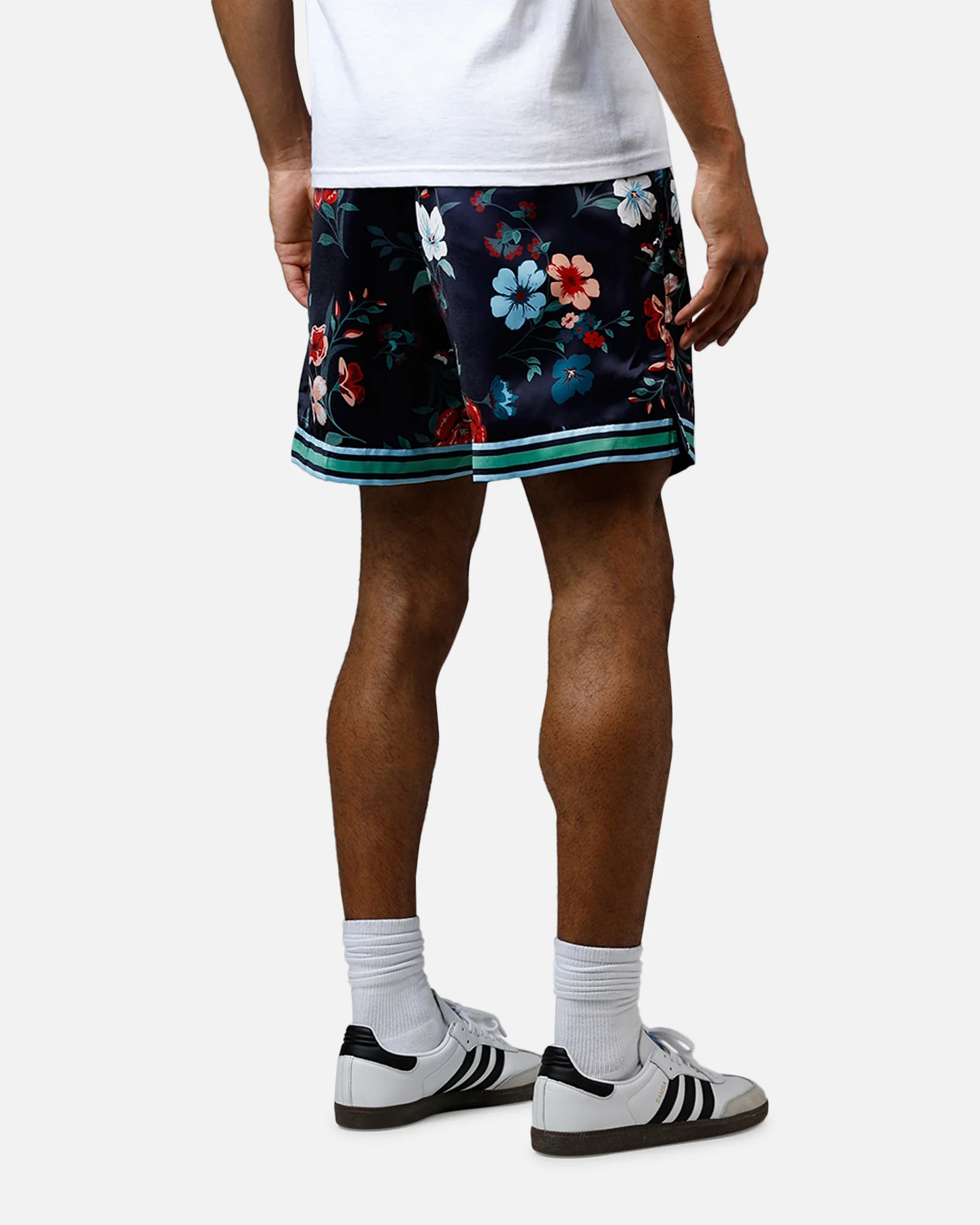 Pro Standard Los Angeles Dodgers Floral Shorts Navy - Image 3