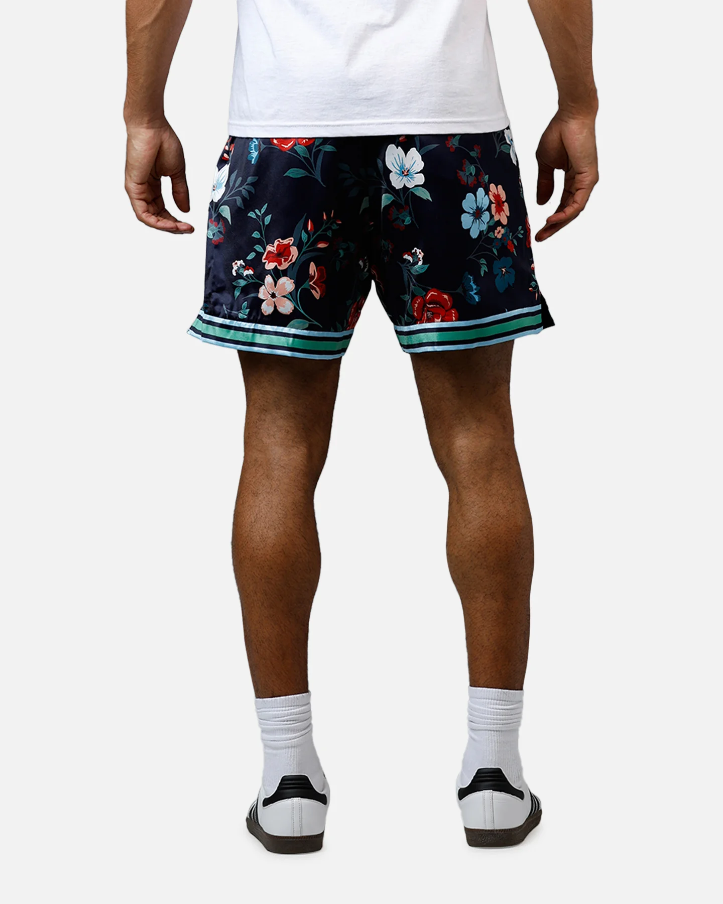 Pro Standard Los Angeles Dodgers Floral Shorts Navy - Image 5