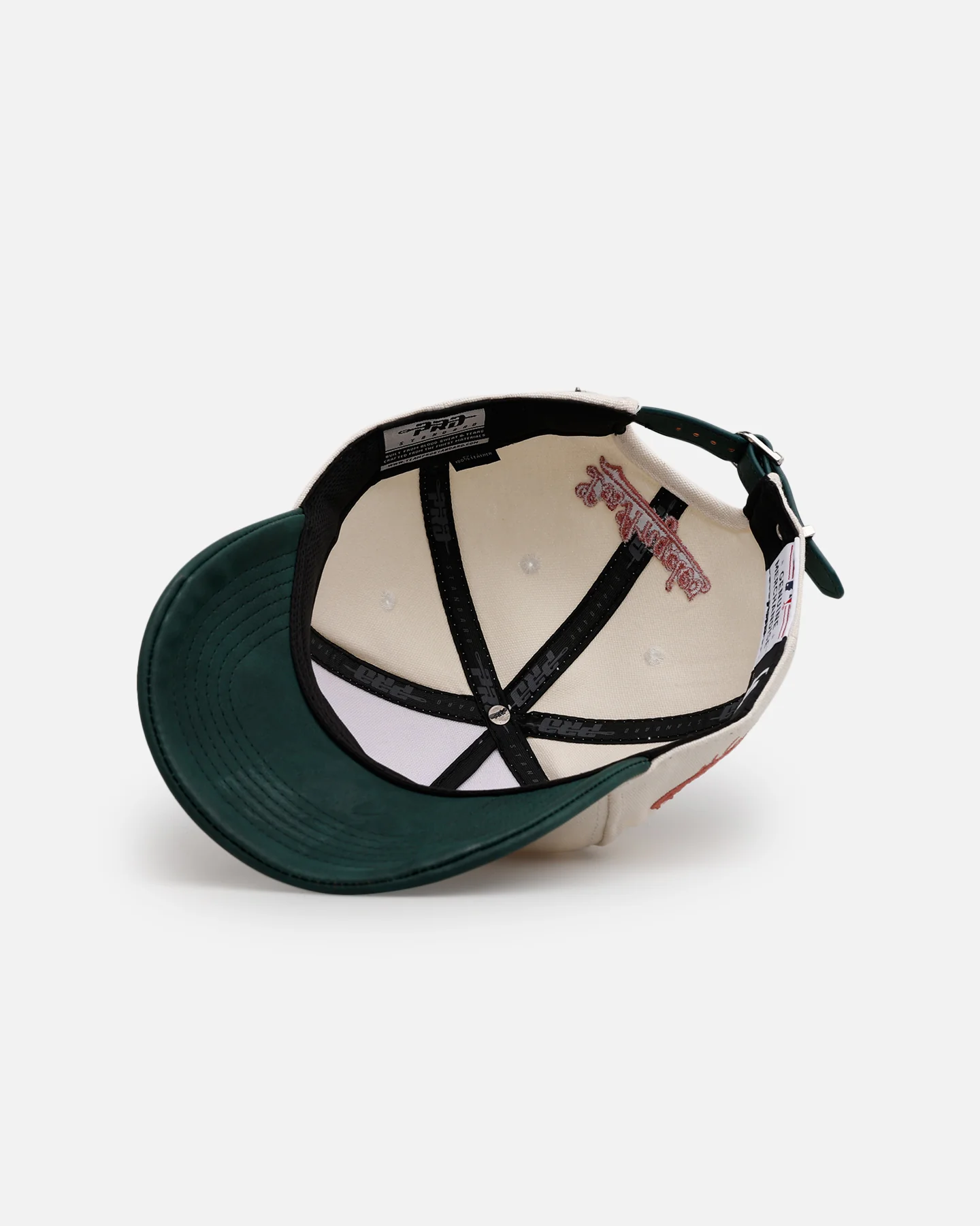 Pro Standard Los Angeles Dodgers 'Tapestry 2.0' Pinch Front Strapback Dark Green - Image 7