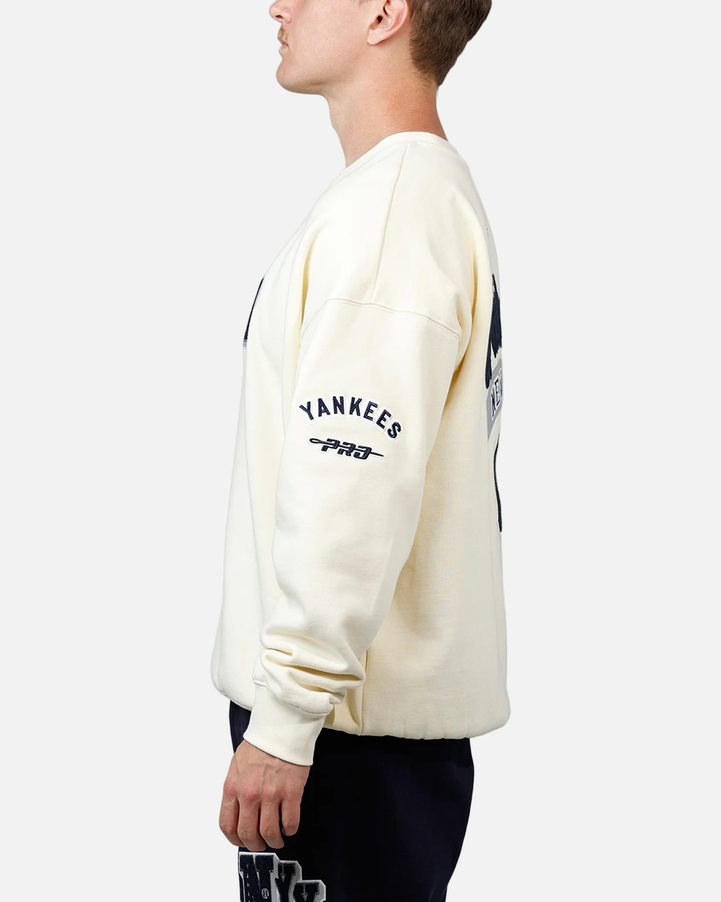 Pro Standard New York Yankees Best Of Crewneck Eggshell - Image 5