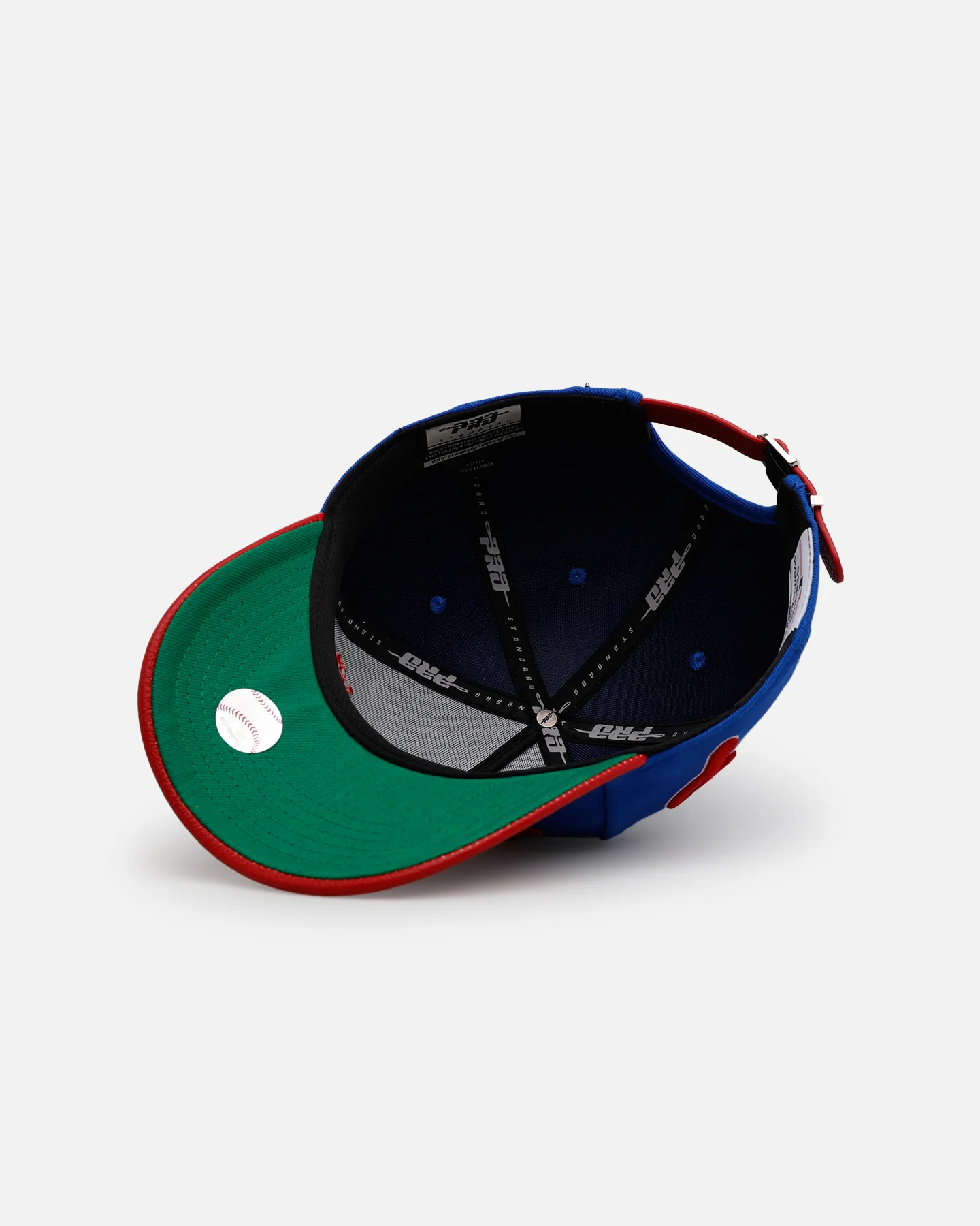 Pro Standard Philadelphia Phillies 'Sovenir' Pinch Front Strapback Blue/Red - Image 7