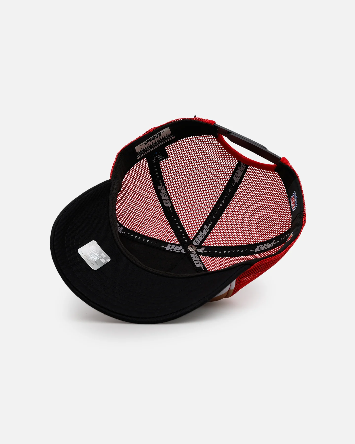 Pro Standard San Francisco 49ers 'NFL Kickoff' Trucker Snapback Red - Image 6