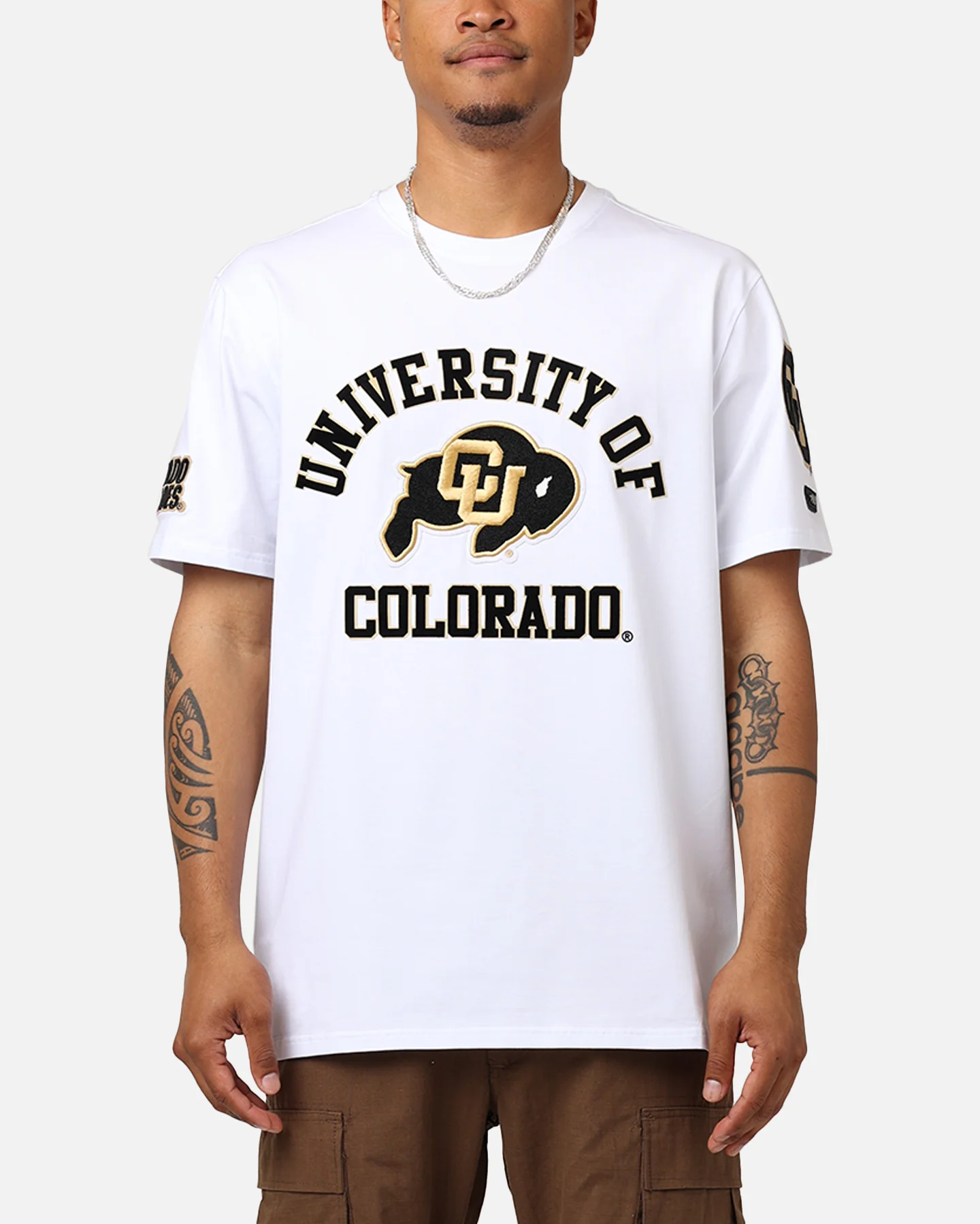 Pro Standard University Of Colorado Classics T-Shirt White