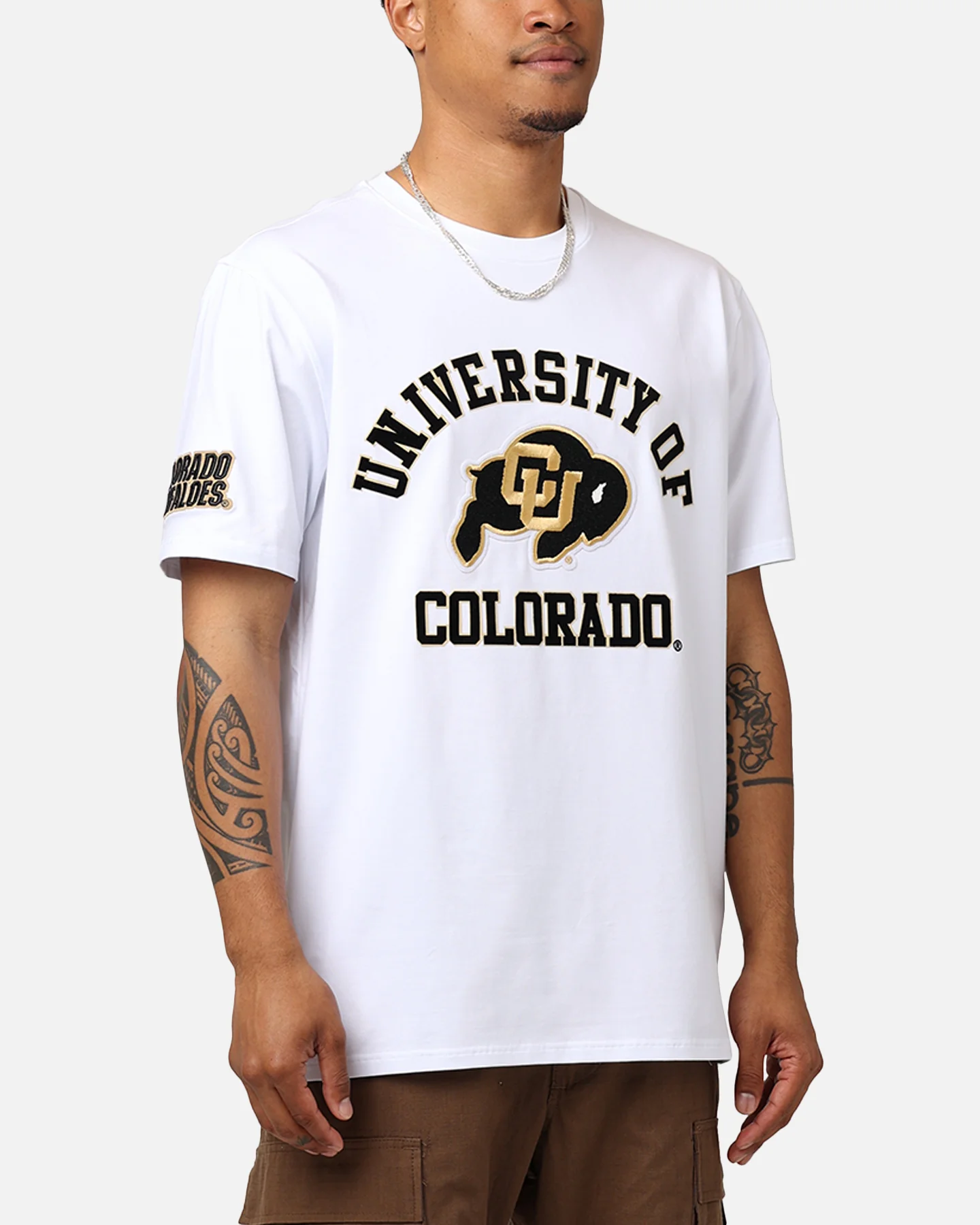 Pro Standard University Of Colorado Classics T-Shirt White - Image 6
