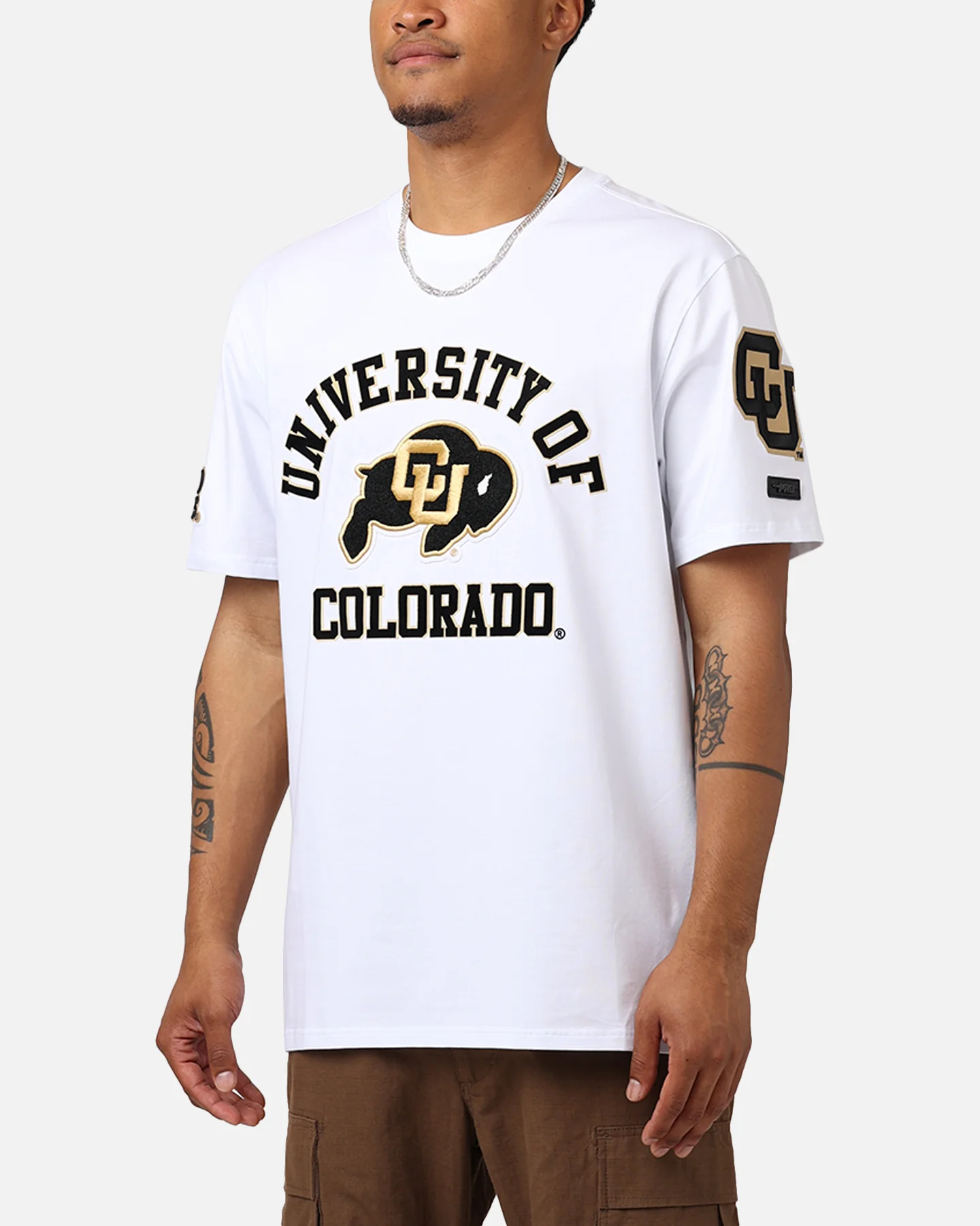 Pro Standard University Of Colorado Classics T-Shirt White - Image 7
