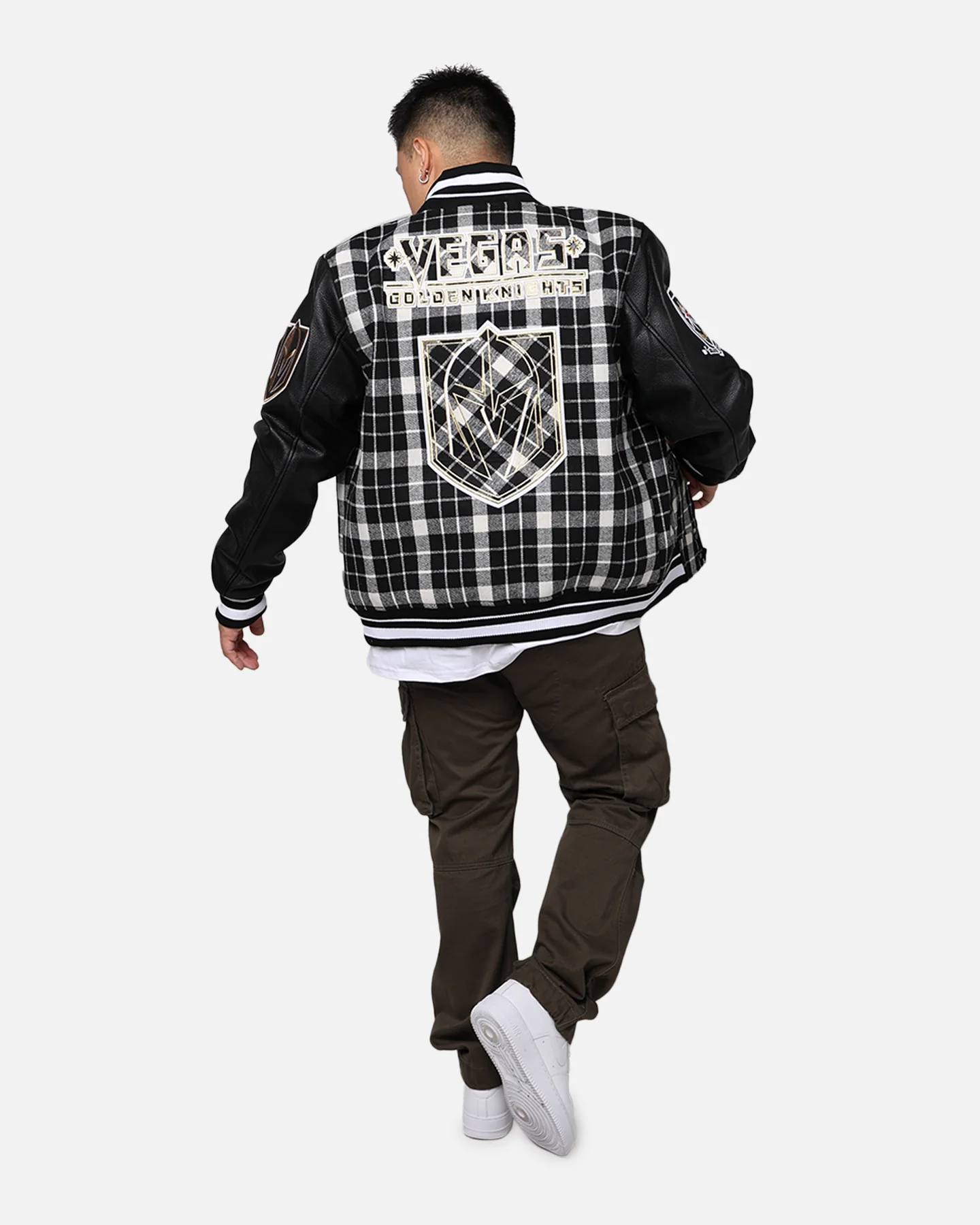Pro Standard Vegas Golden Knights Pro Prep Jacket White - Image 3