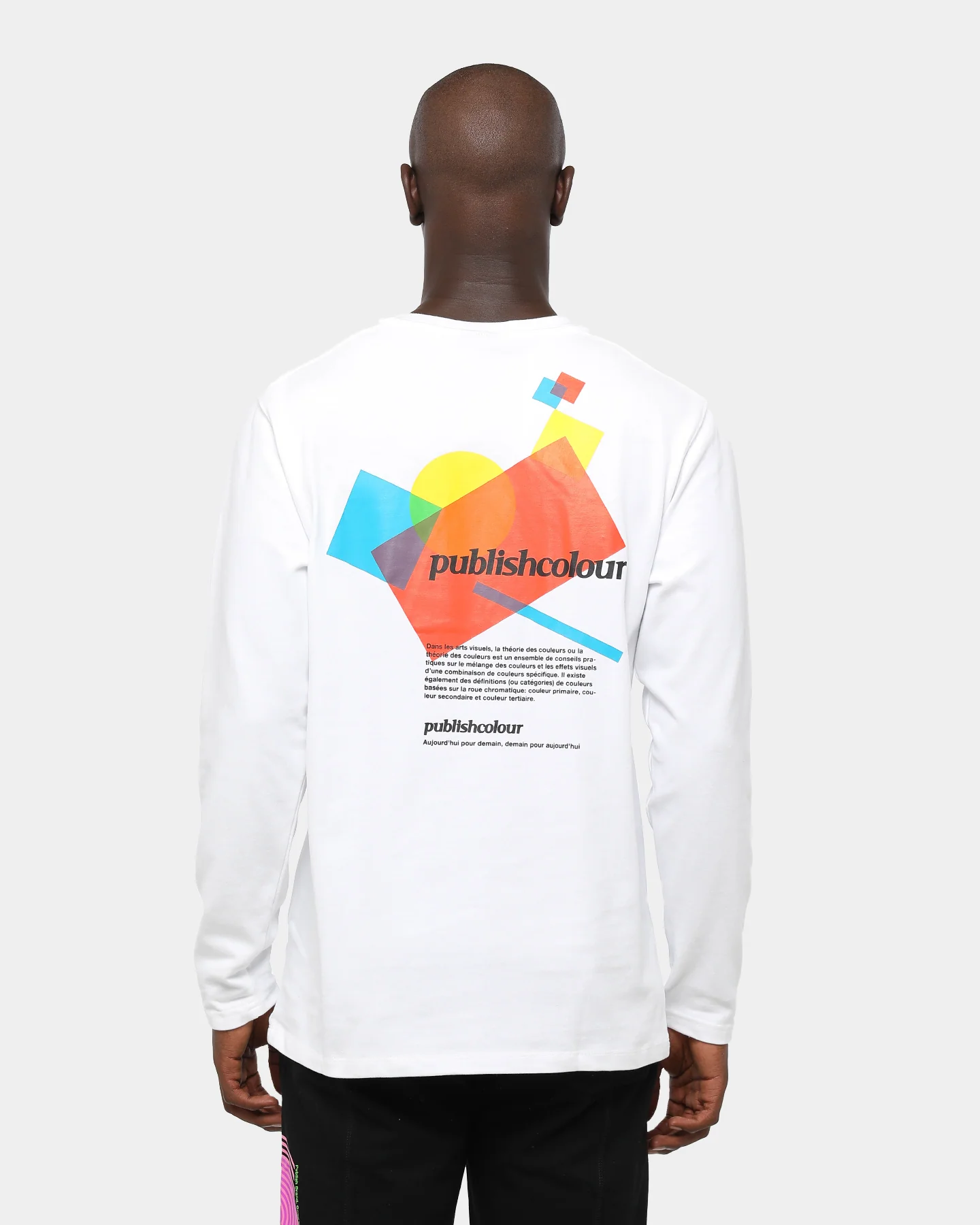 Publish Men's Myers Long Sleeve T-Shirt White - Image 2