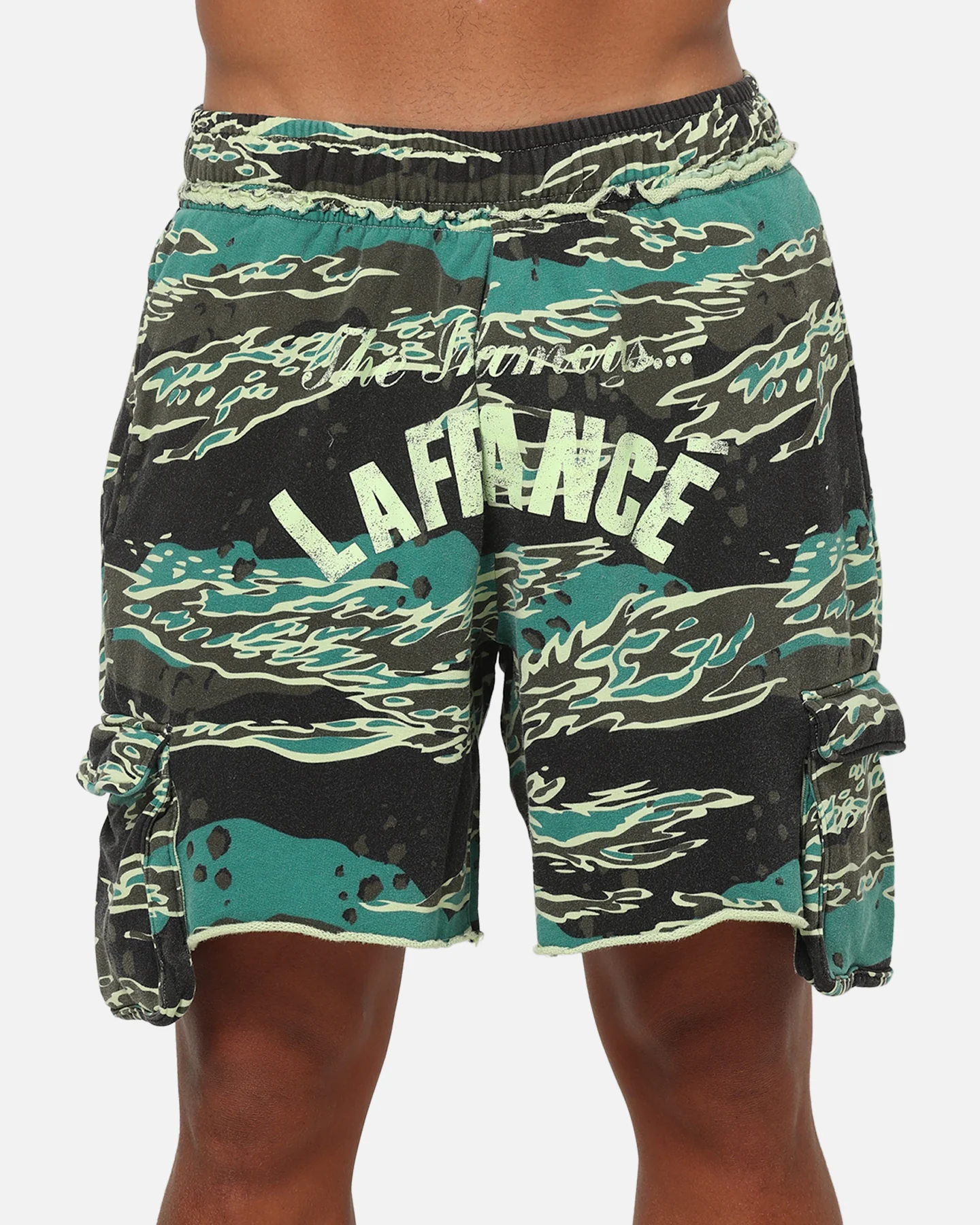 Puma LaFrance Supply Terry Shorts Green - Image 7