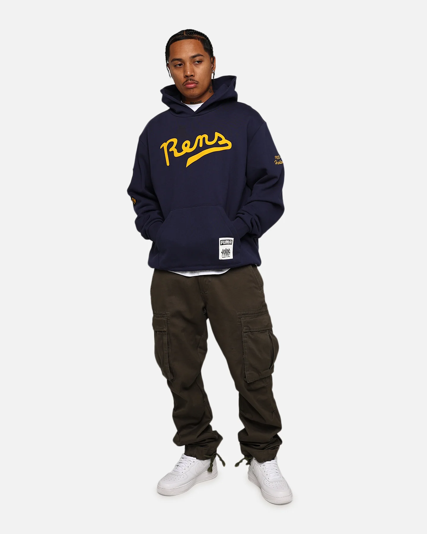Puma Rens 100 Hoodie Puma Navy - Image 3