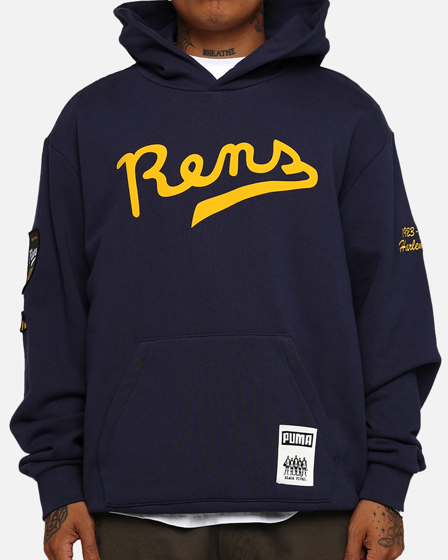Puma Rens 100 Hoodie Puma Navy - Image 4