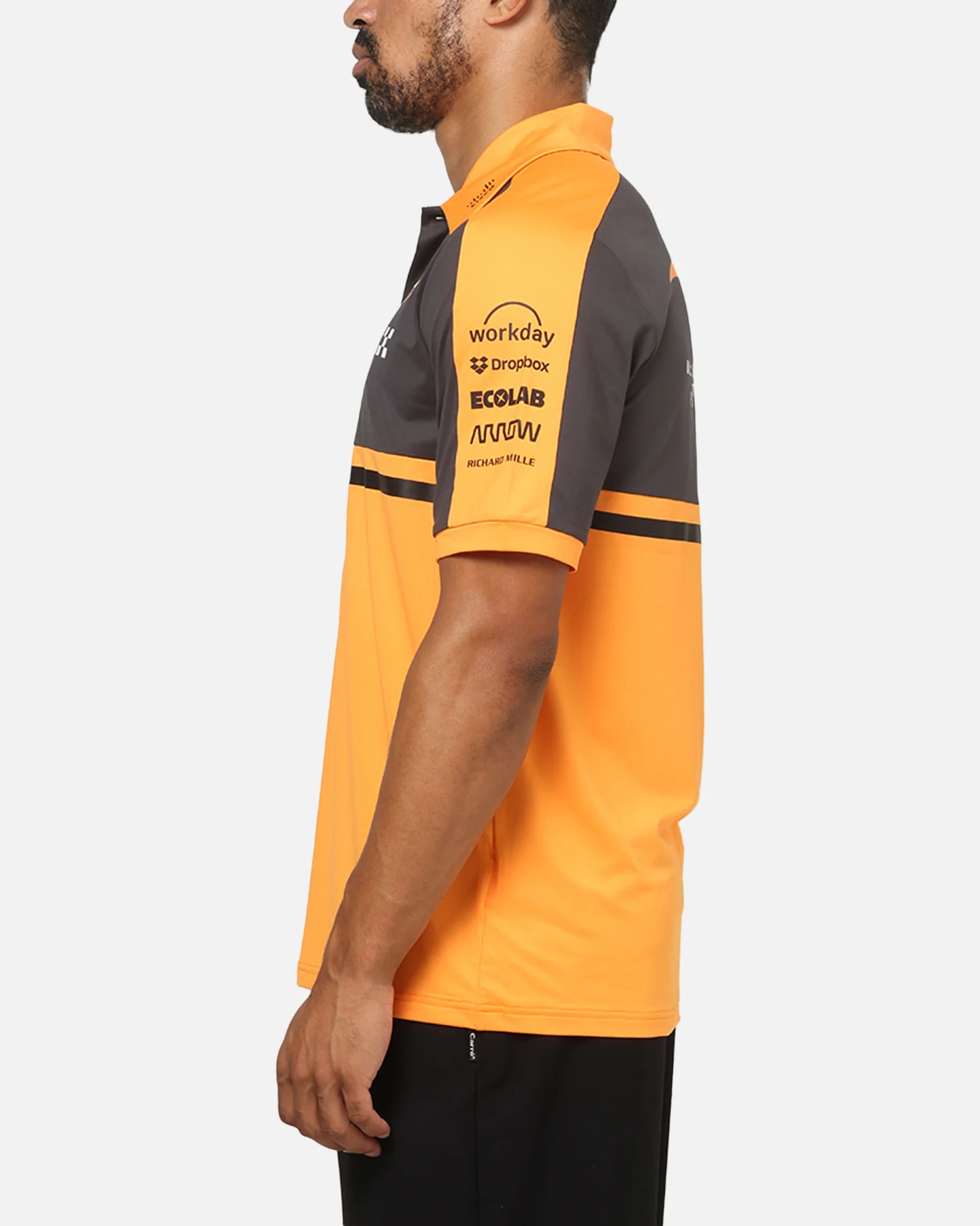 Puma X Mclaren F1 Team Replica Polo Shirt Papaya - Image 4