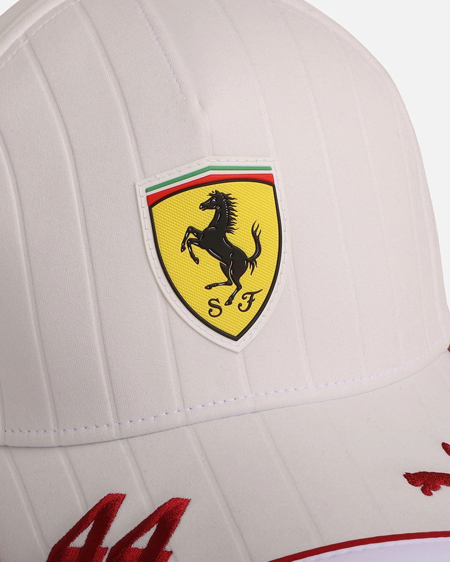 Puma X Scuderia Ferrari Lewis Hamilton Baseball Cap White - Image 5