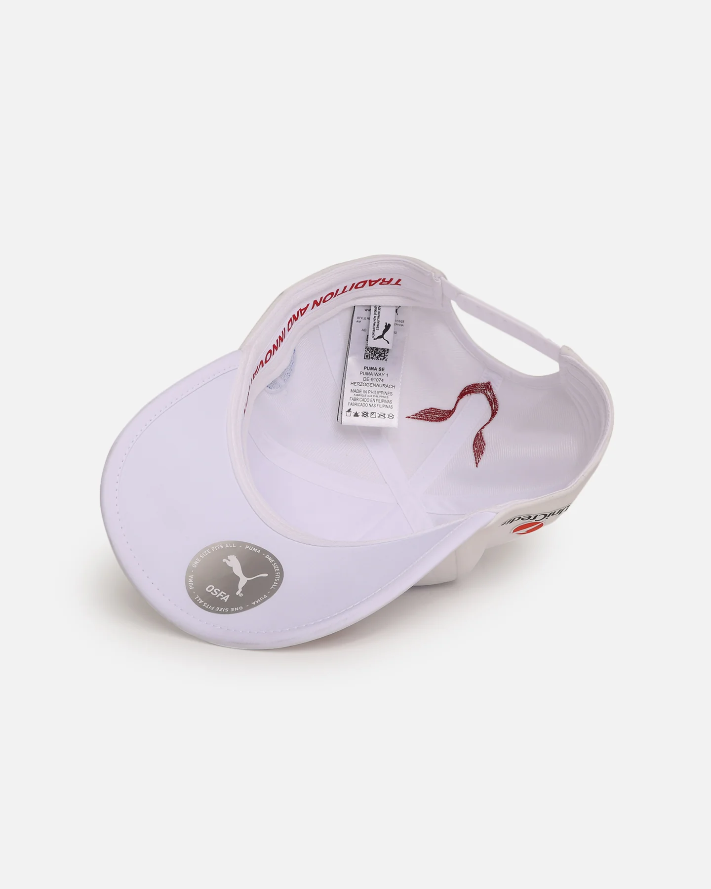 Puma X Scuderia Ferrari Lewis Hamilton Baseball Cap White - Image 6