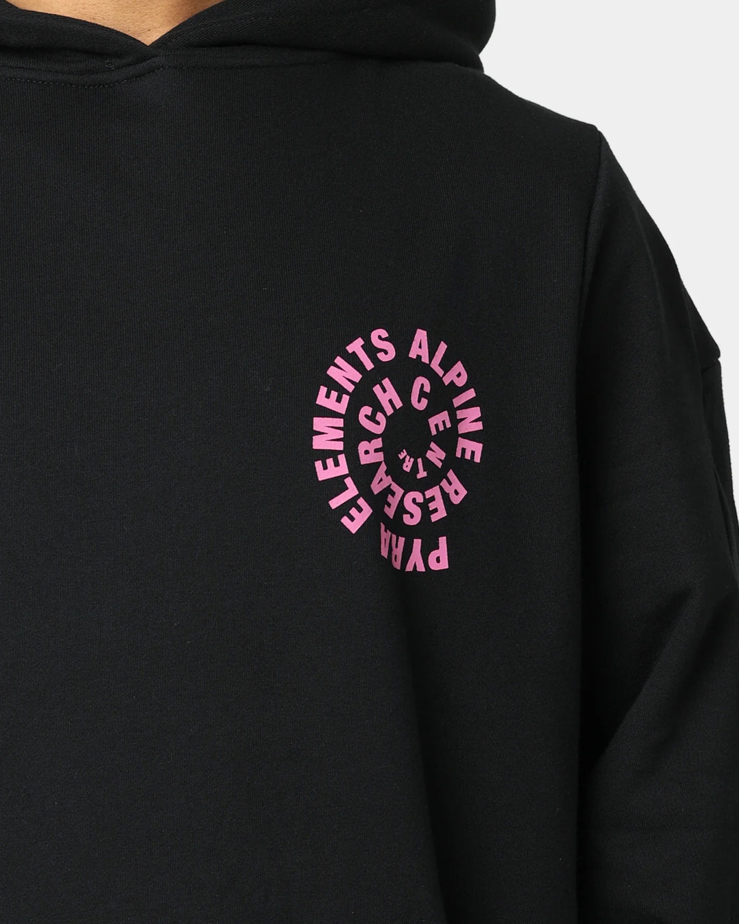 Pyra Spin Out Hoodie Black/Purple - Image 3