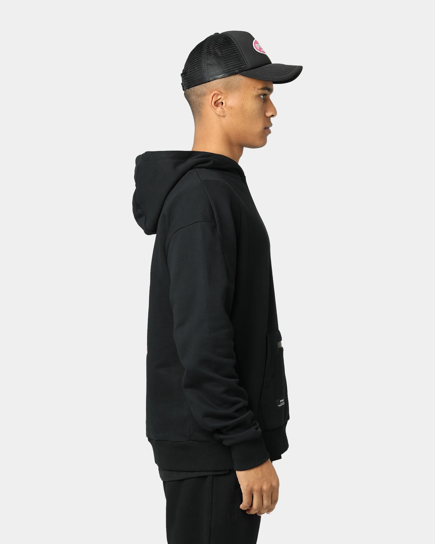 Pyra Spin Out Hoodie Black/Purple - Image 5